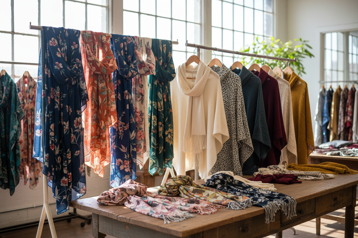 Toptan Eşarp ve Panço