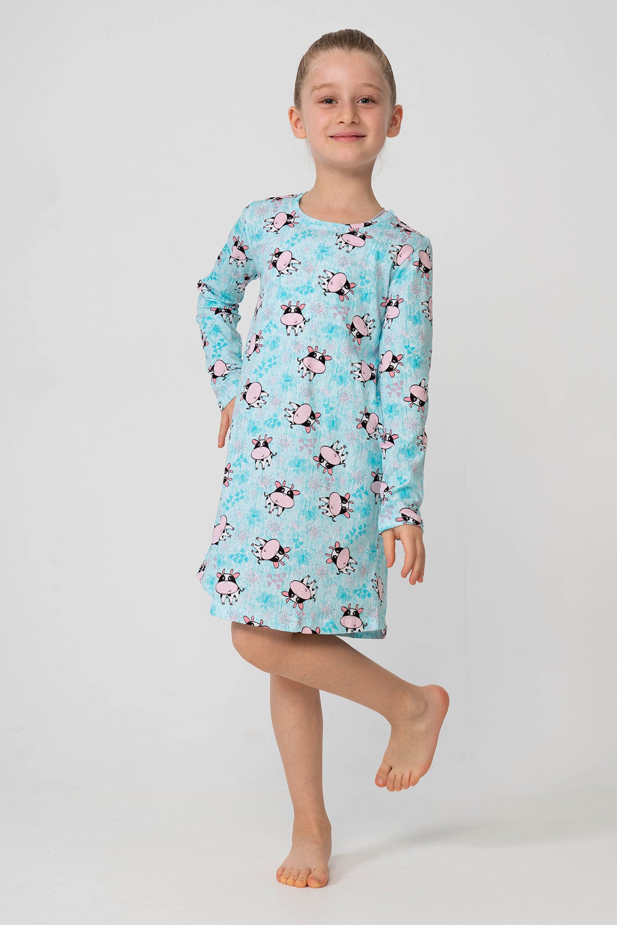 Kids' Girl Little Cow Tunic