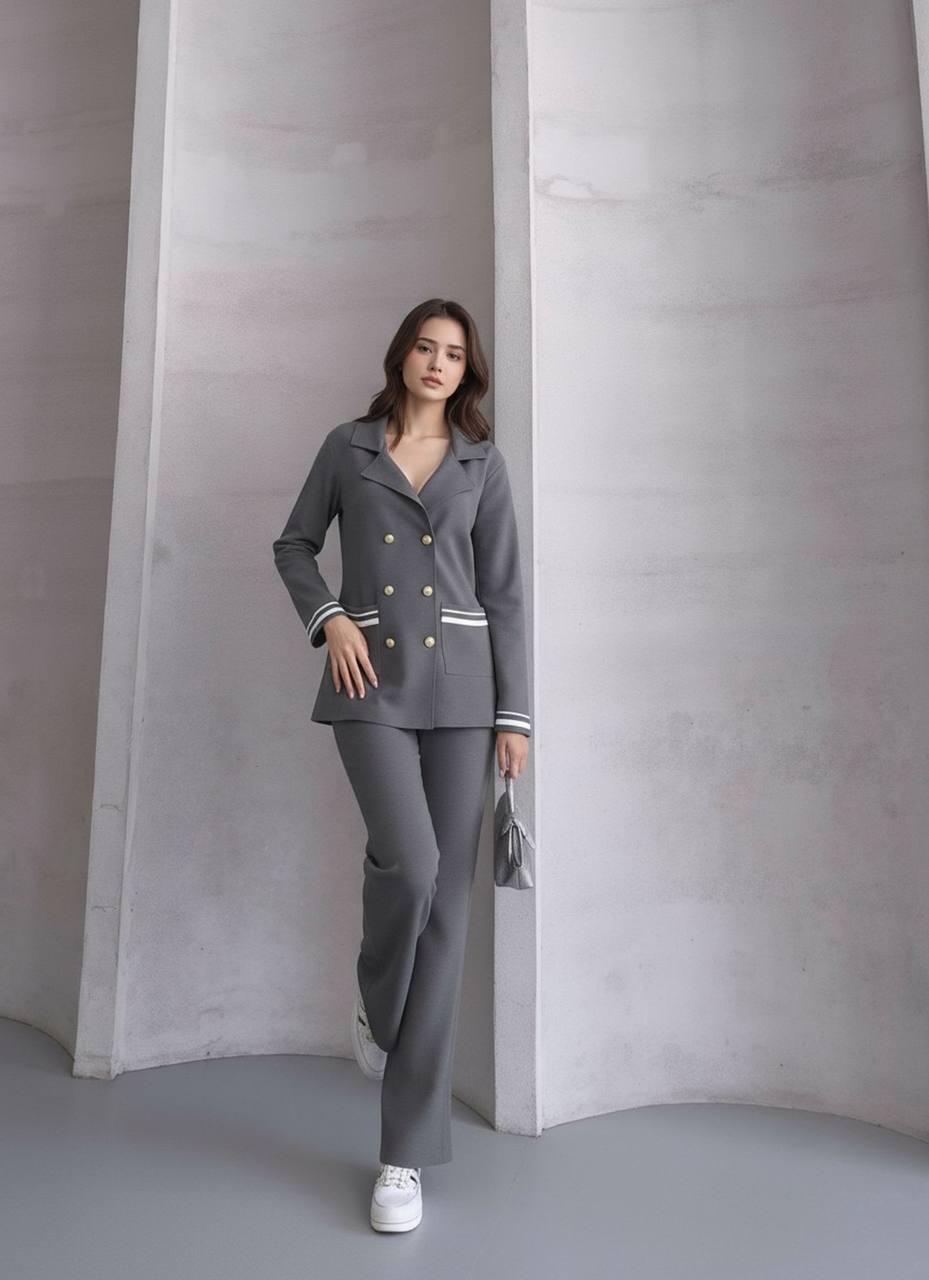 Gömlek Yaka Triko Takım 1566