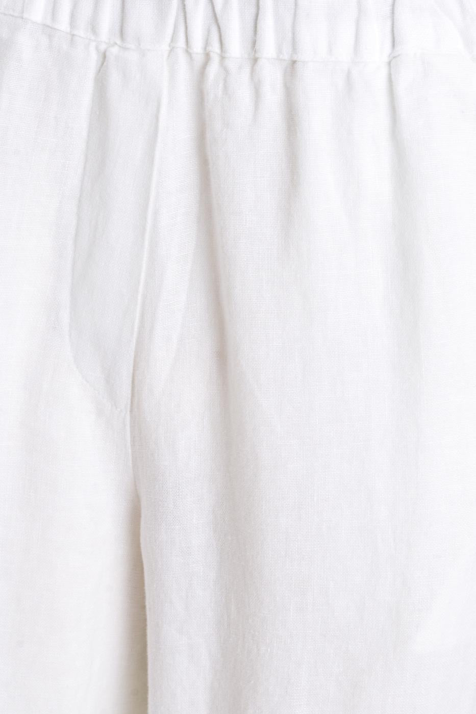 100% Linen Loose Trousers