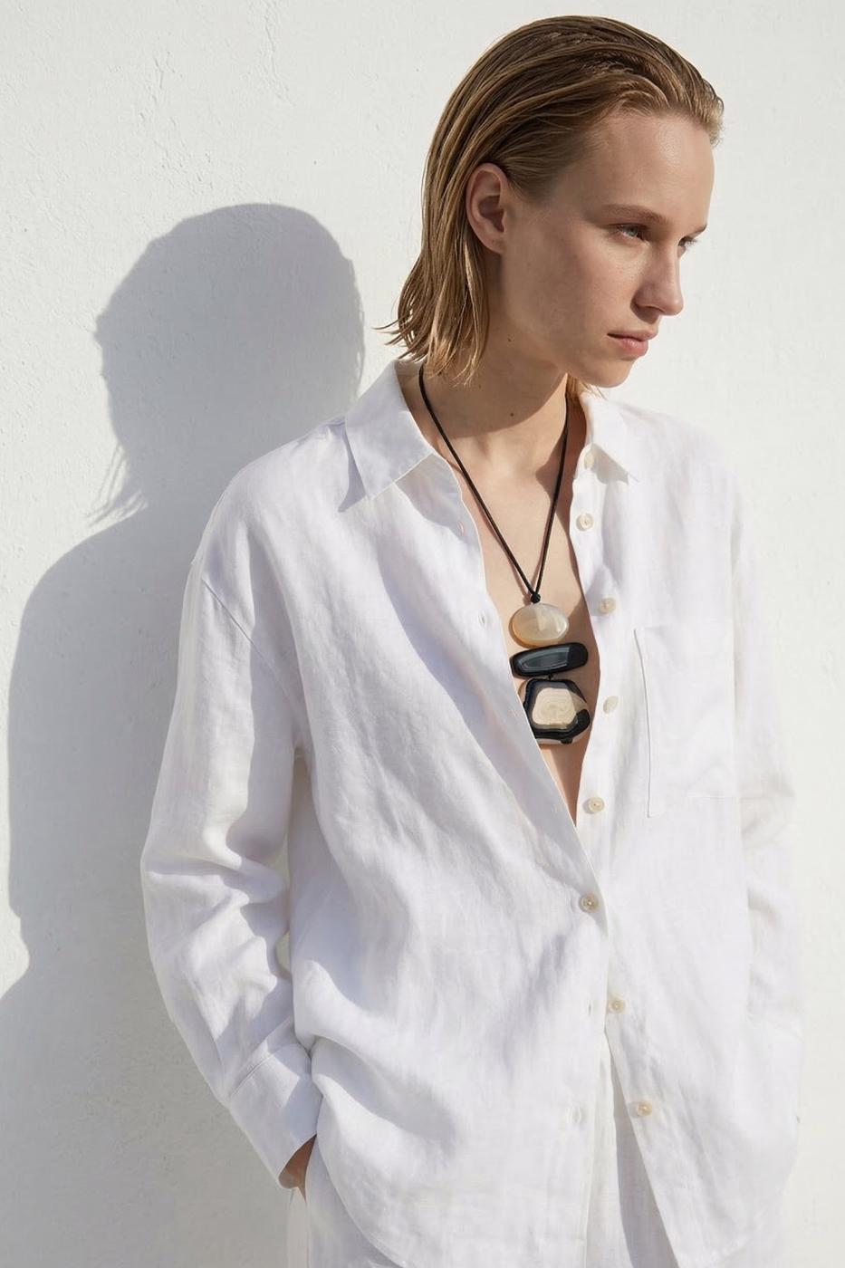 100% Linen Oversize Shirt
