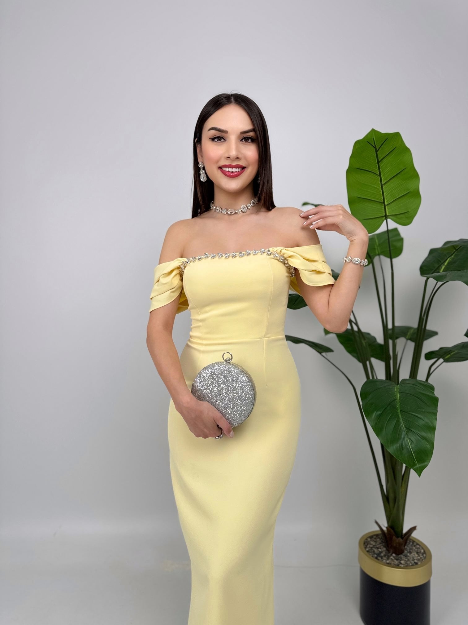 1022 HANDICRAFT CHEST DETAIL DRESS