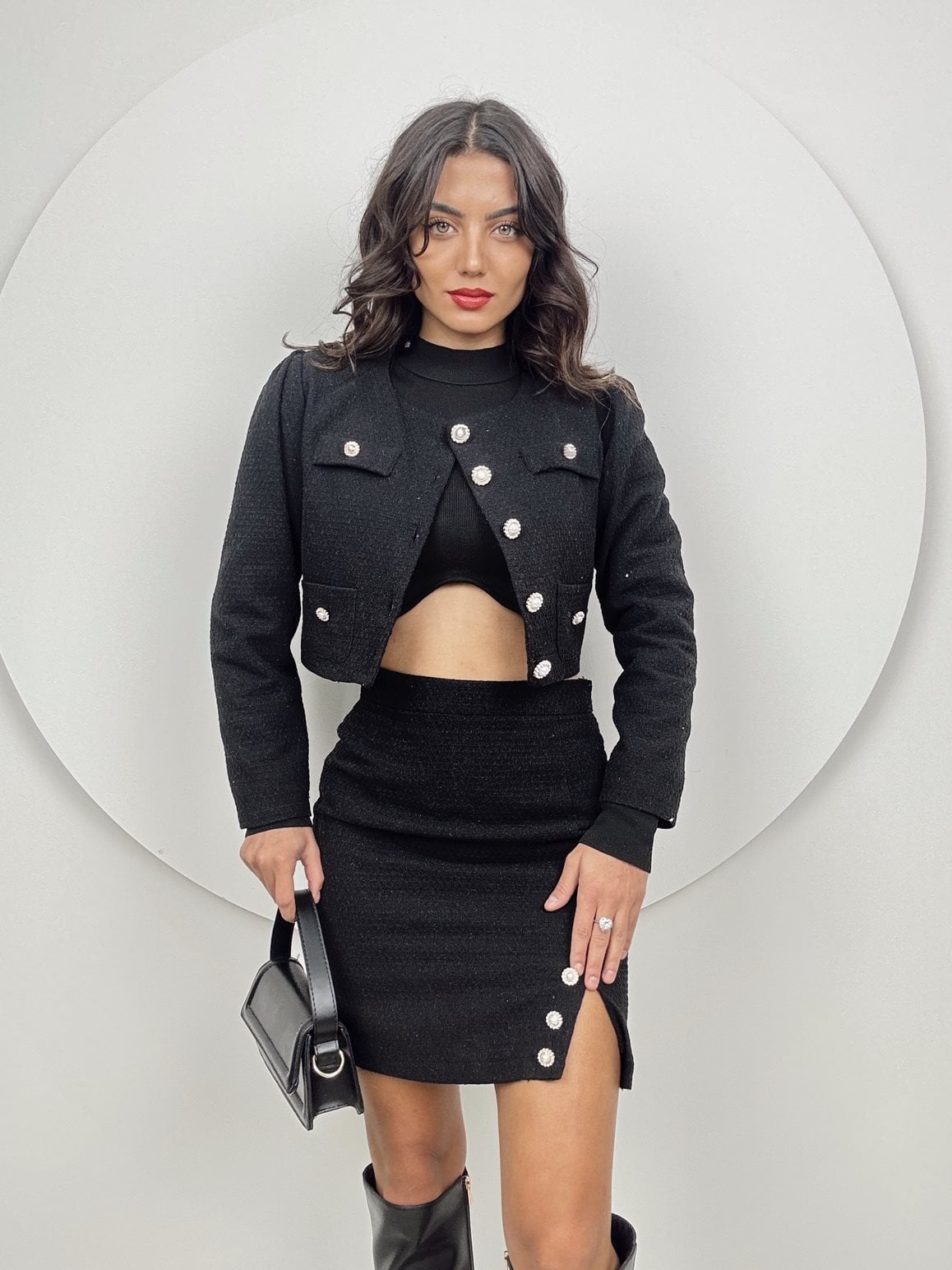 1053 CHANEL NINI SKIRT JACKET SET