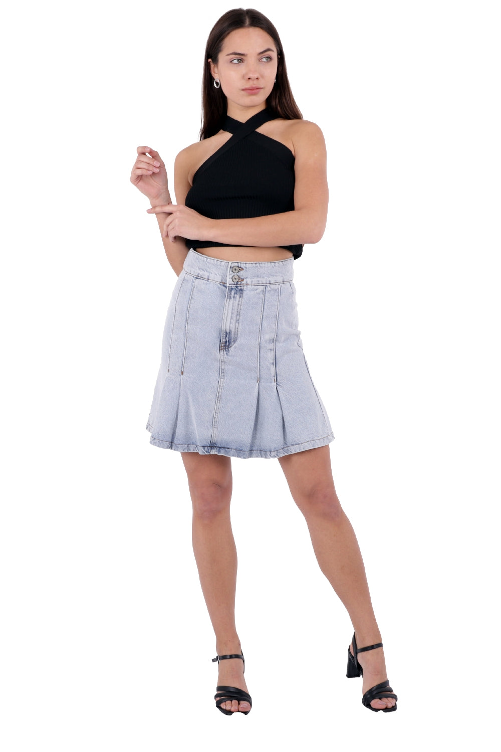 Kot Etek - Kar Yıkama Açık Mavi - (S-XL-6) - 4