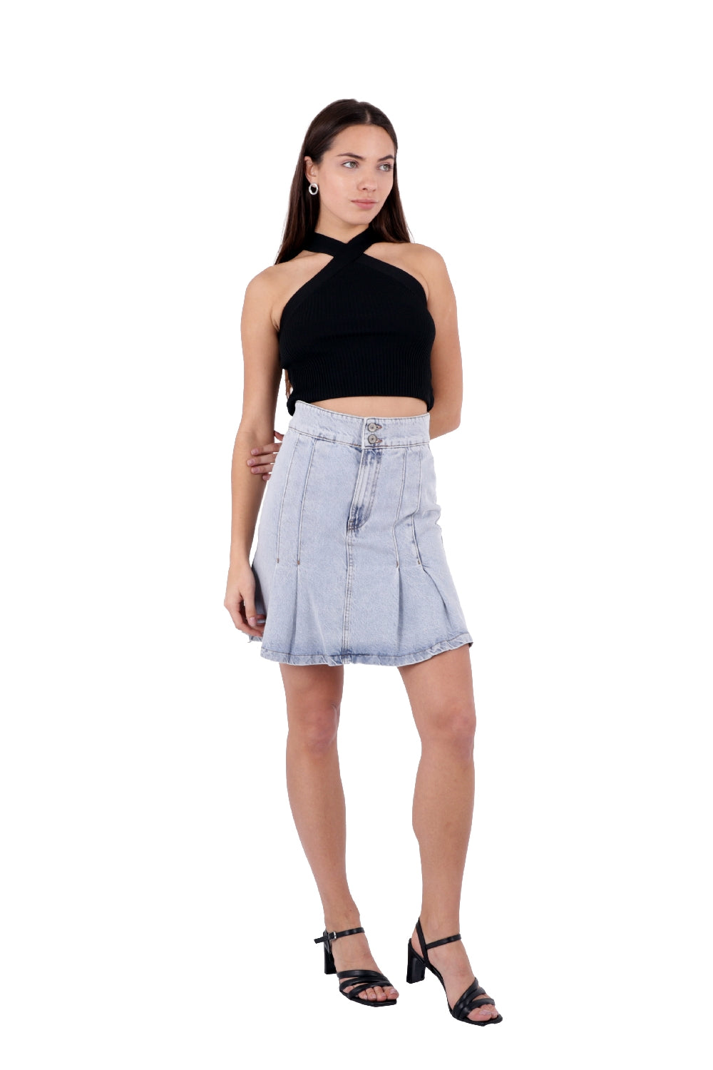 Kot Etek - Kar Yıkama Açık Mavi - (S-XL-6) - 5
