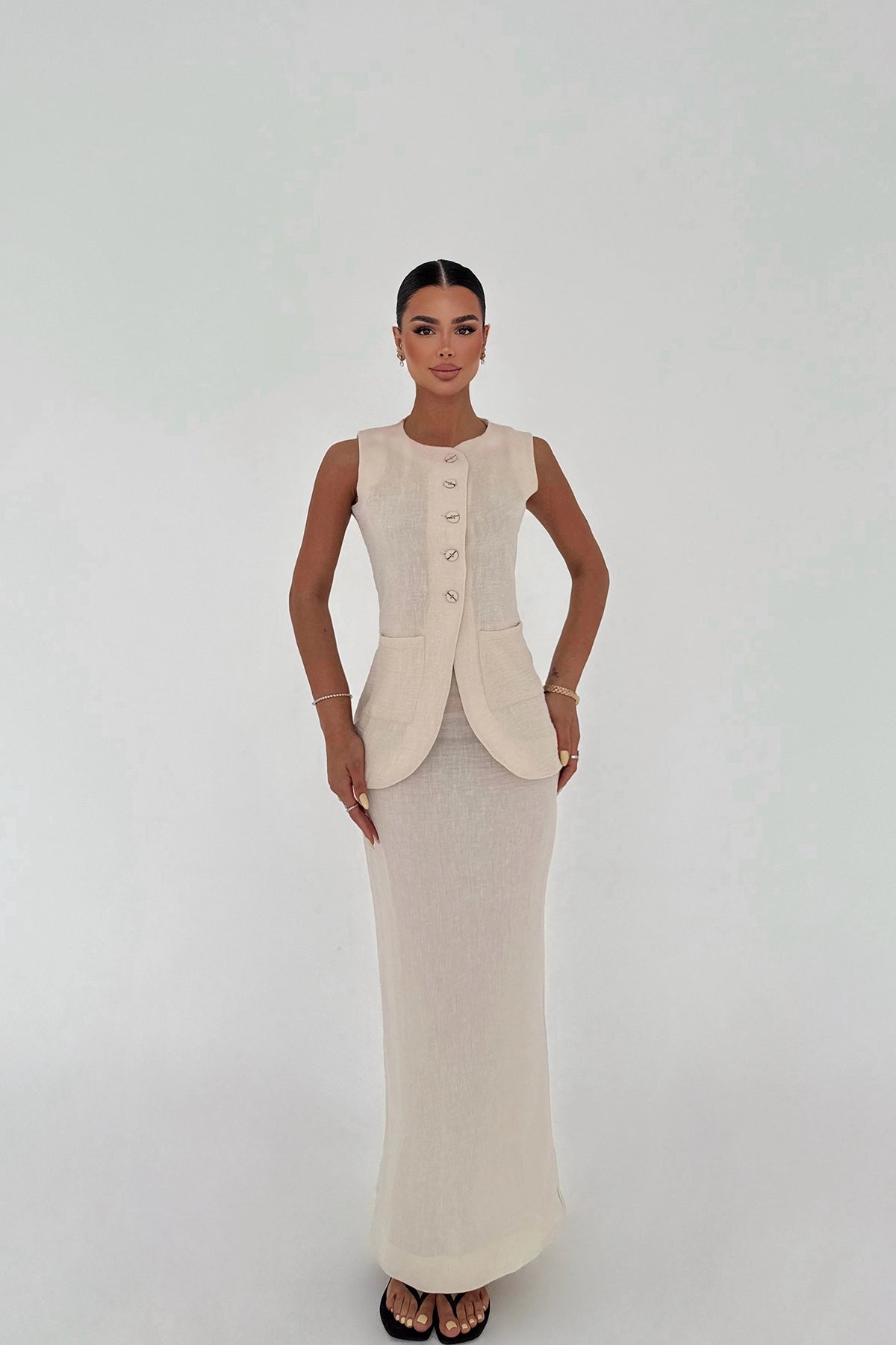 Krem Etekli Takım XS