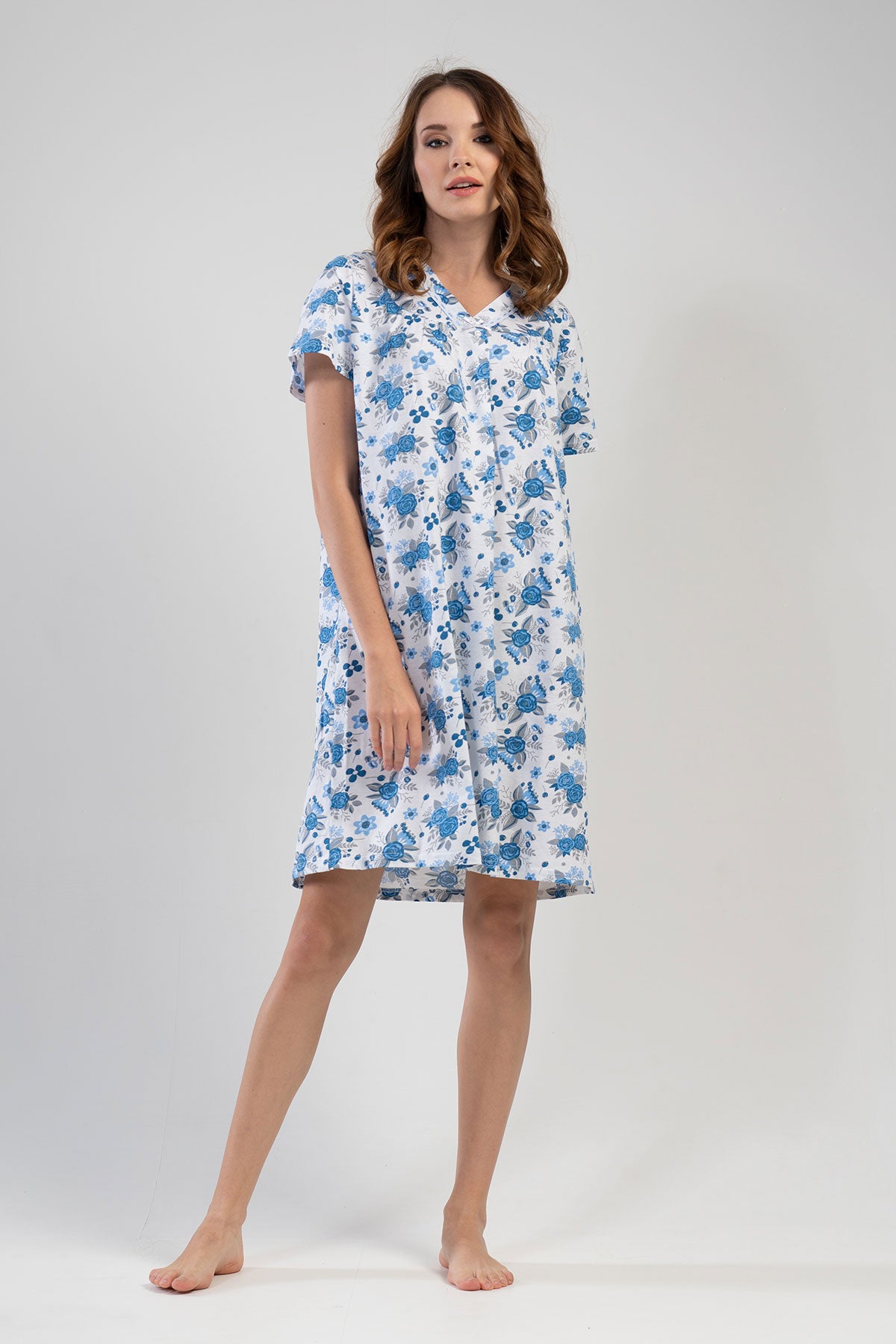 Woman Grandma Mallow Nightgown