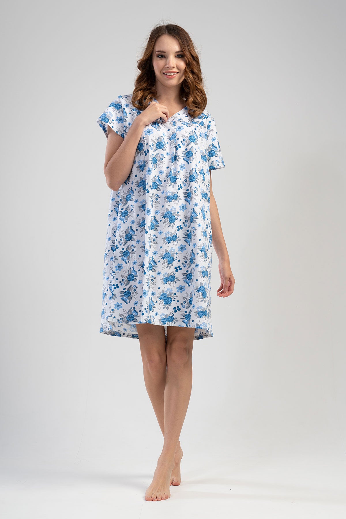 Woman Grandma Mallow Nightgown