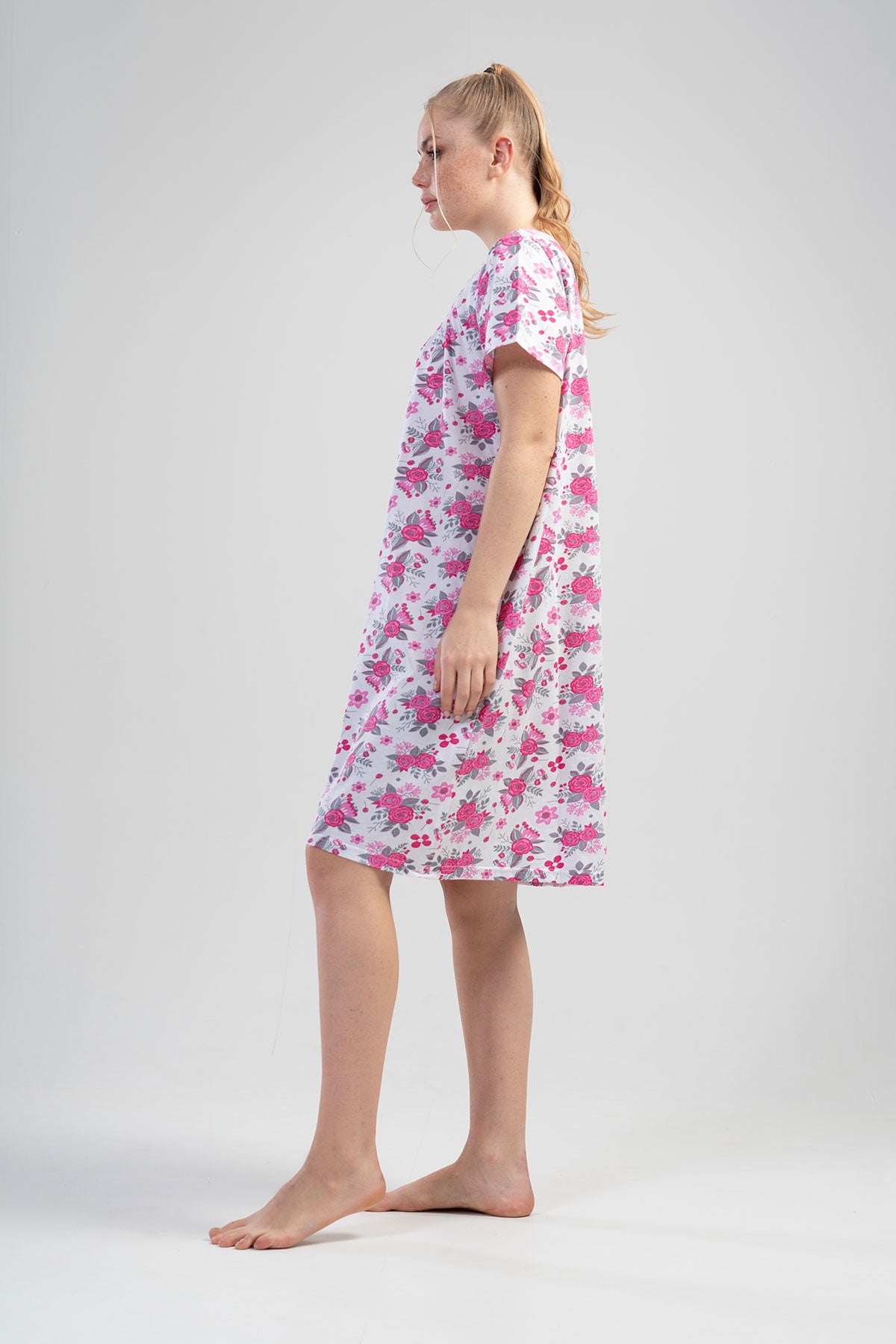 Woman Grandma Mallow Nightgown