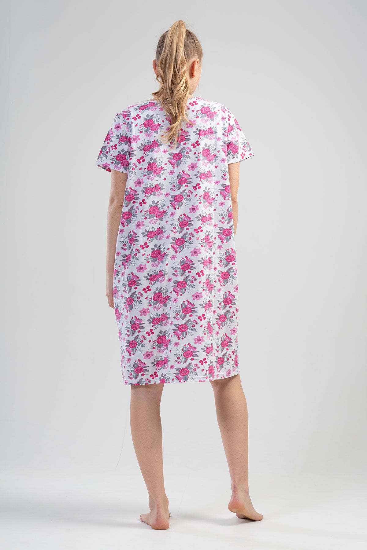 Woman Grandma Mallow Nightgown