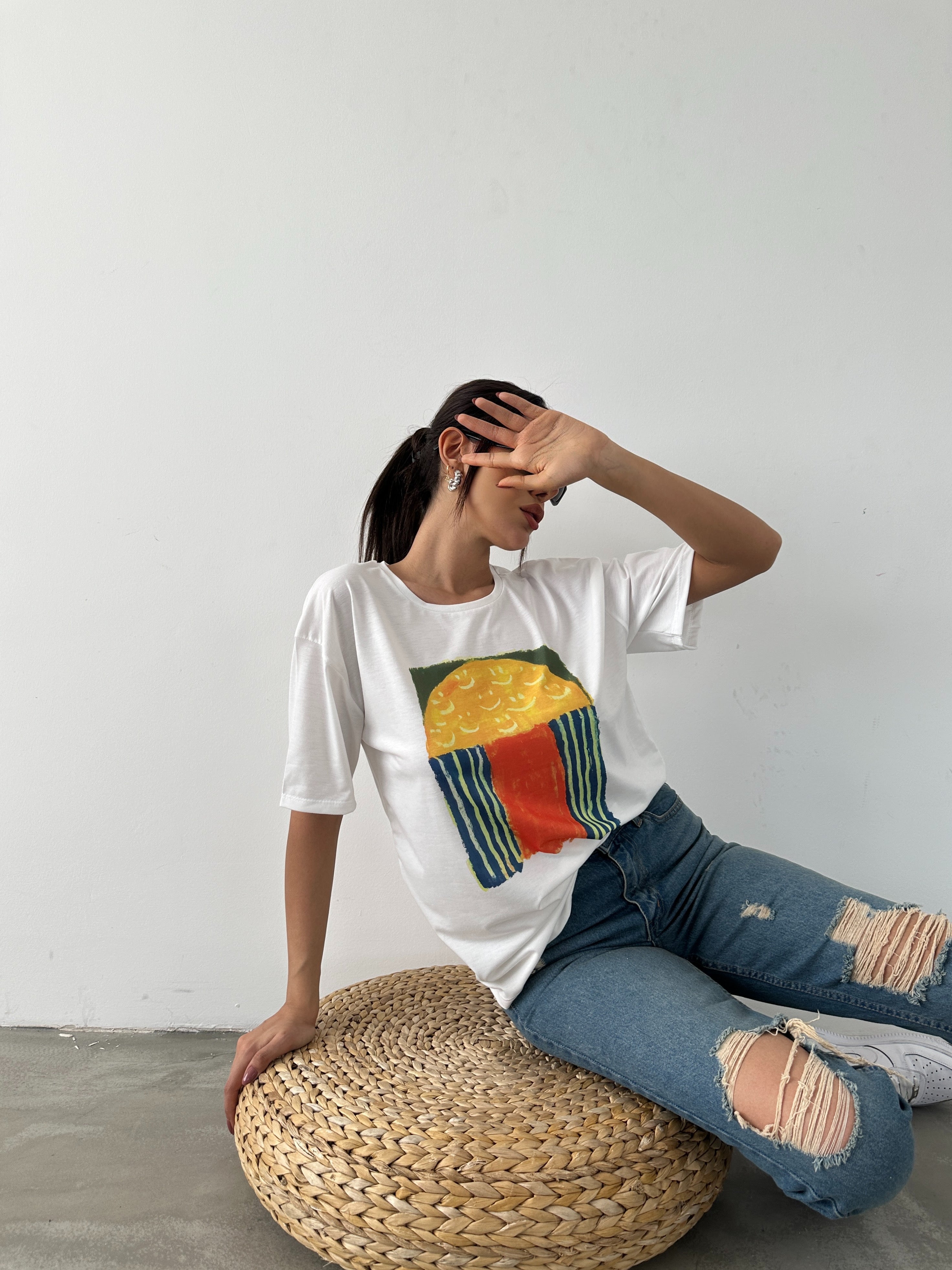Printed Basic T-shirt