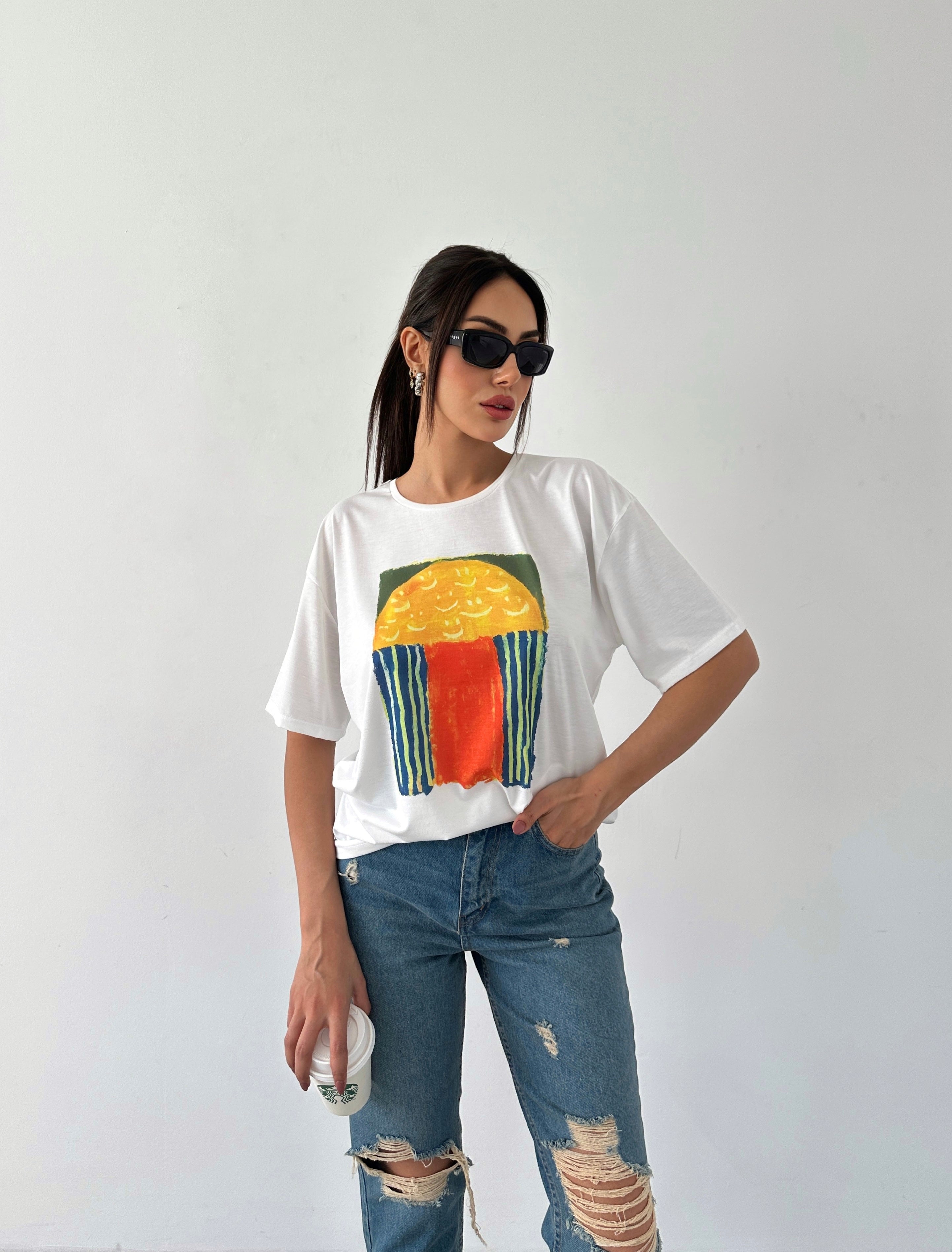 Printed Basic T-shirt