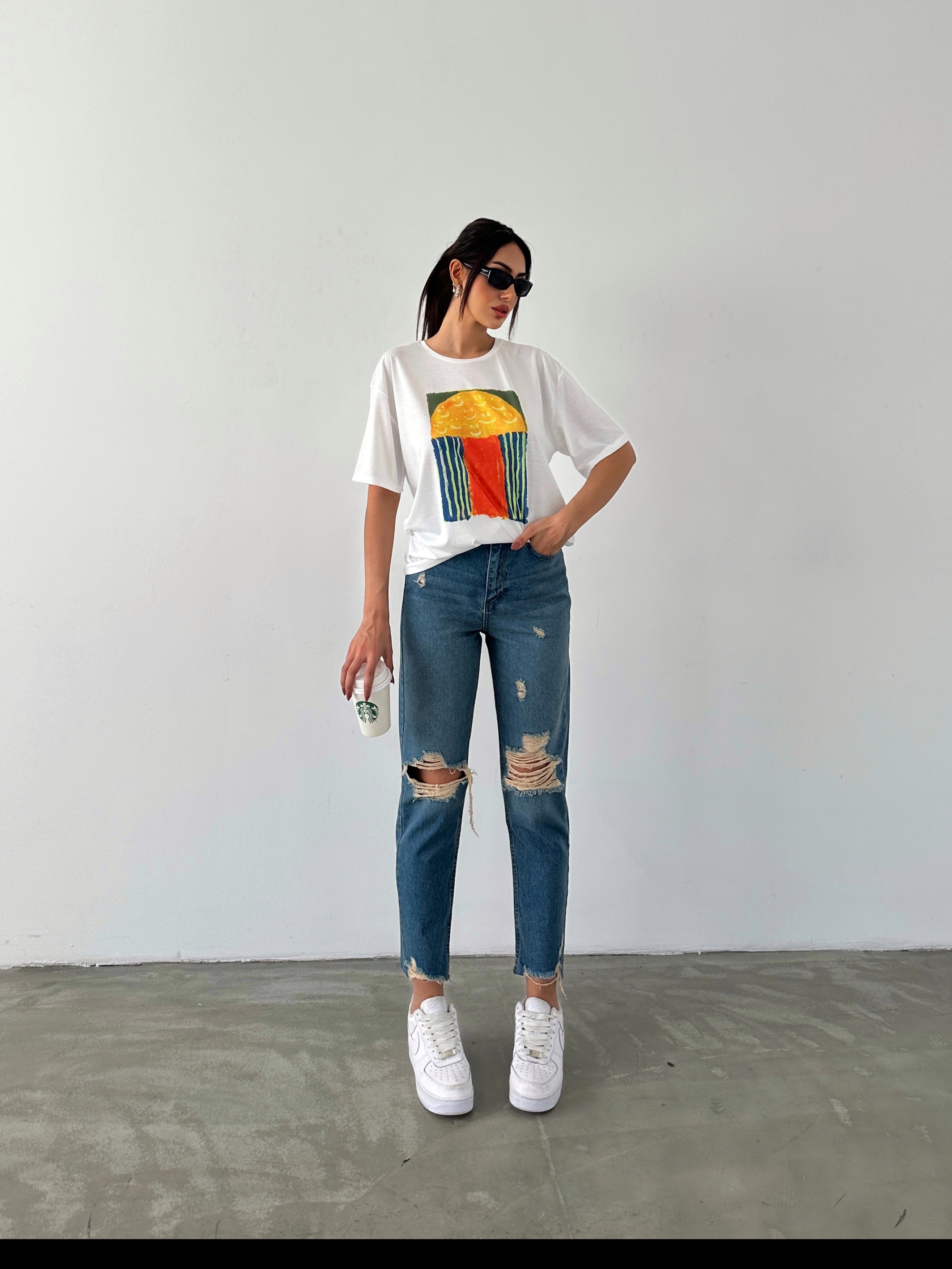 Printed Basic T-shirt