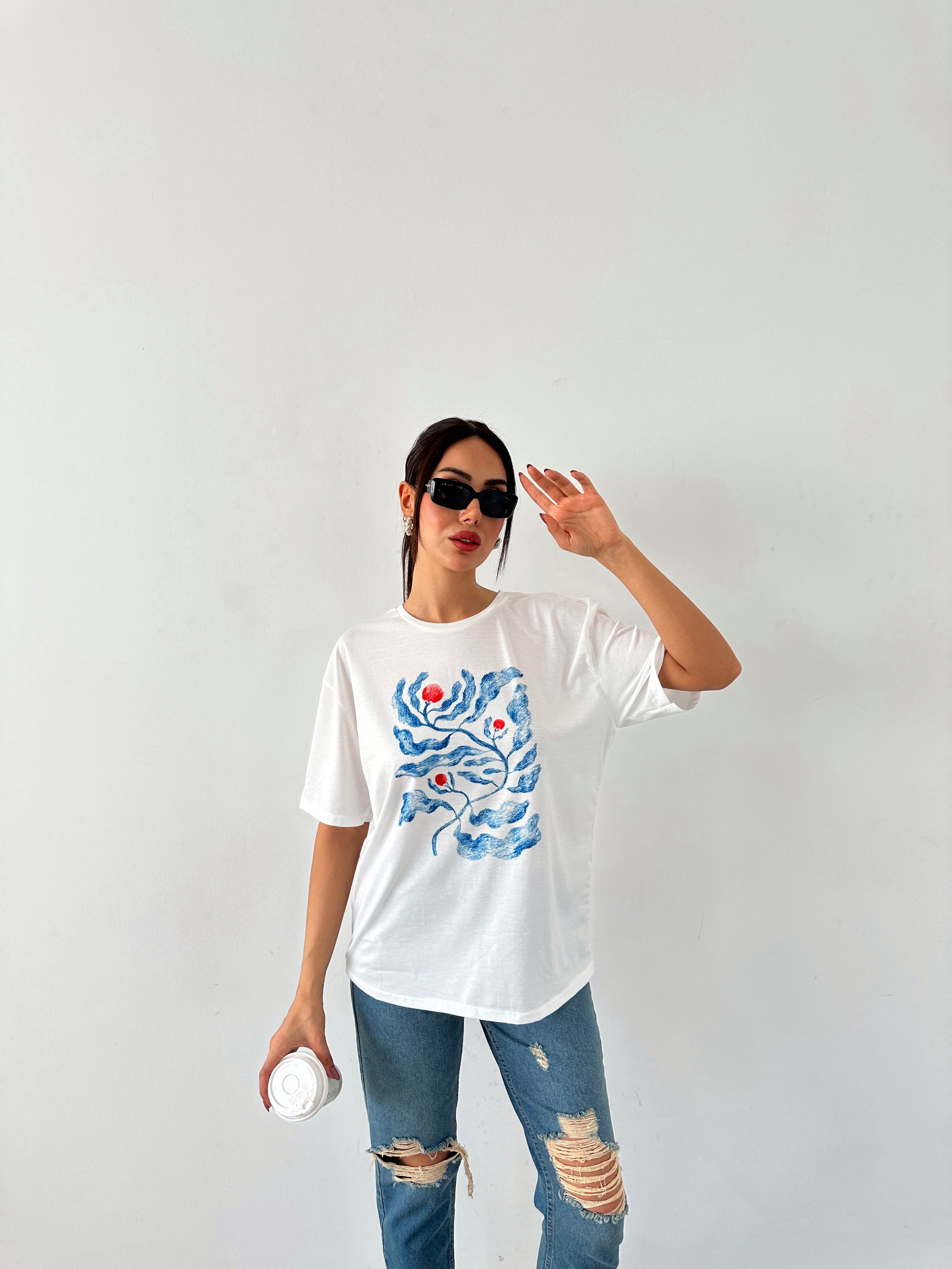Printed Basic T-shirt