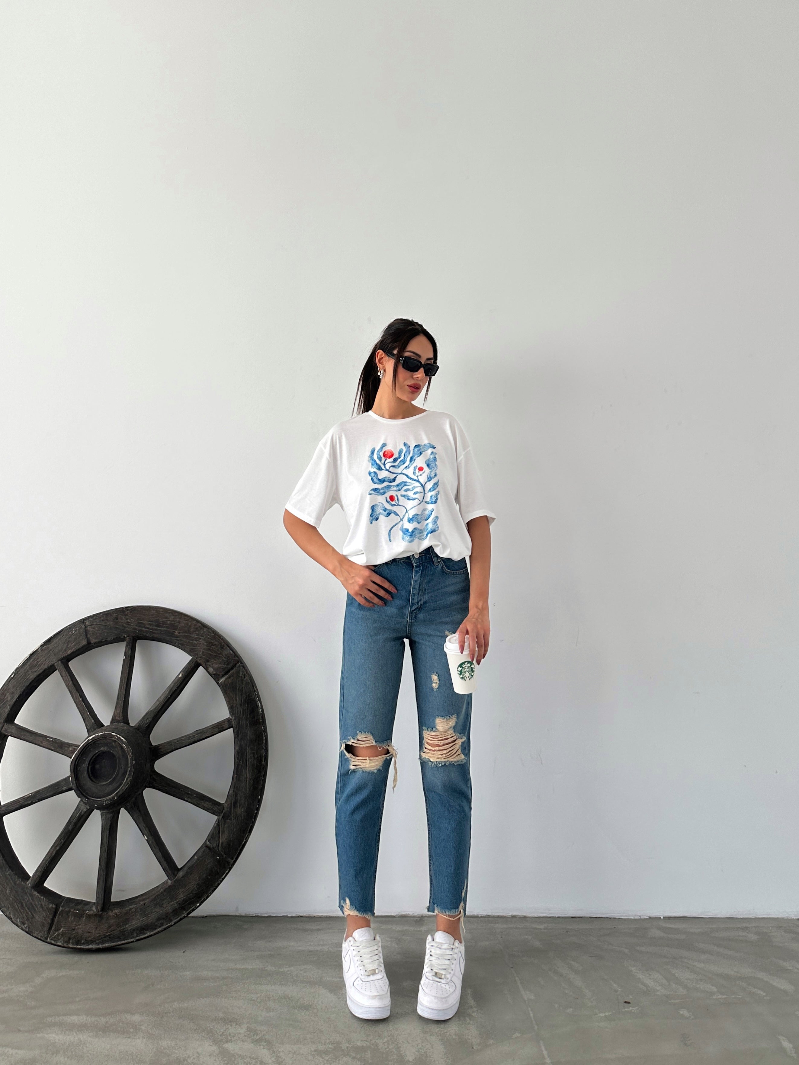 Printed Basic T-shirt
