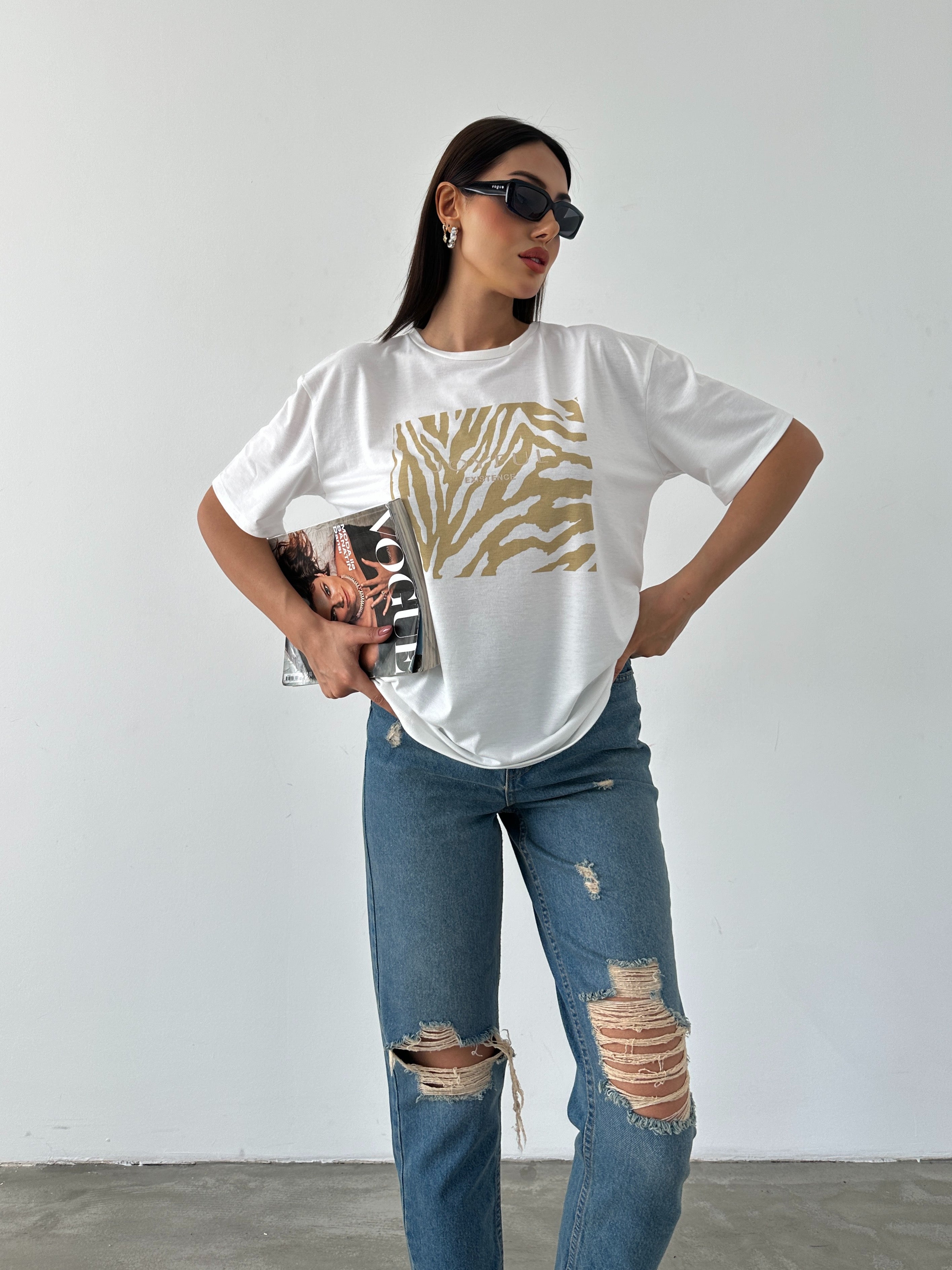 Printed Basic T-shirt