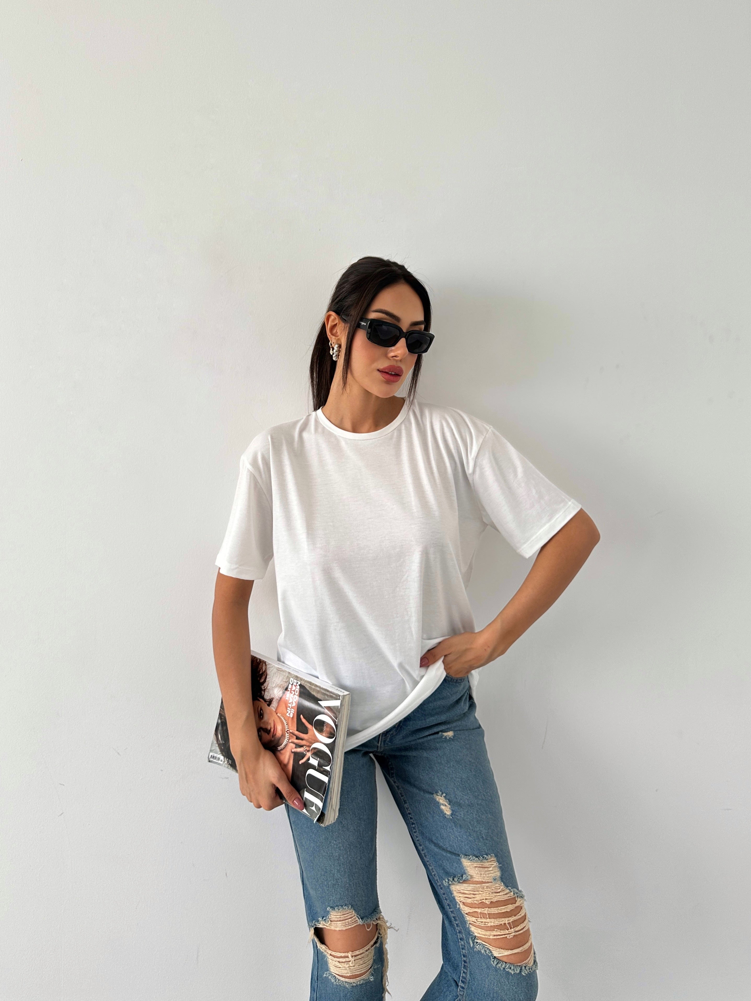Crew Neck Basic T-shirt
