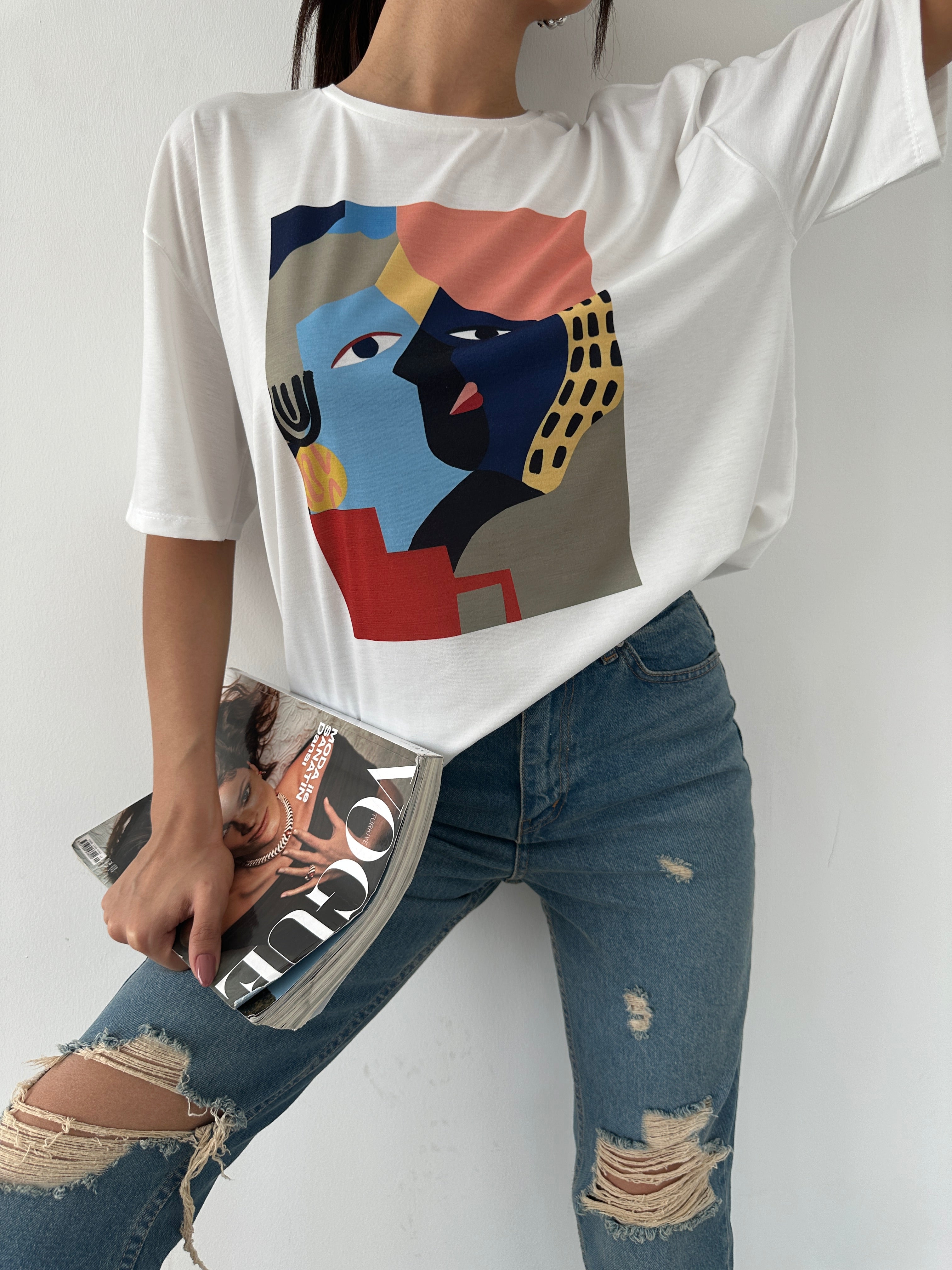 Printed Basic T-shirt