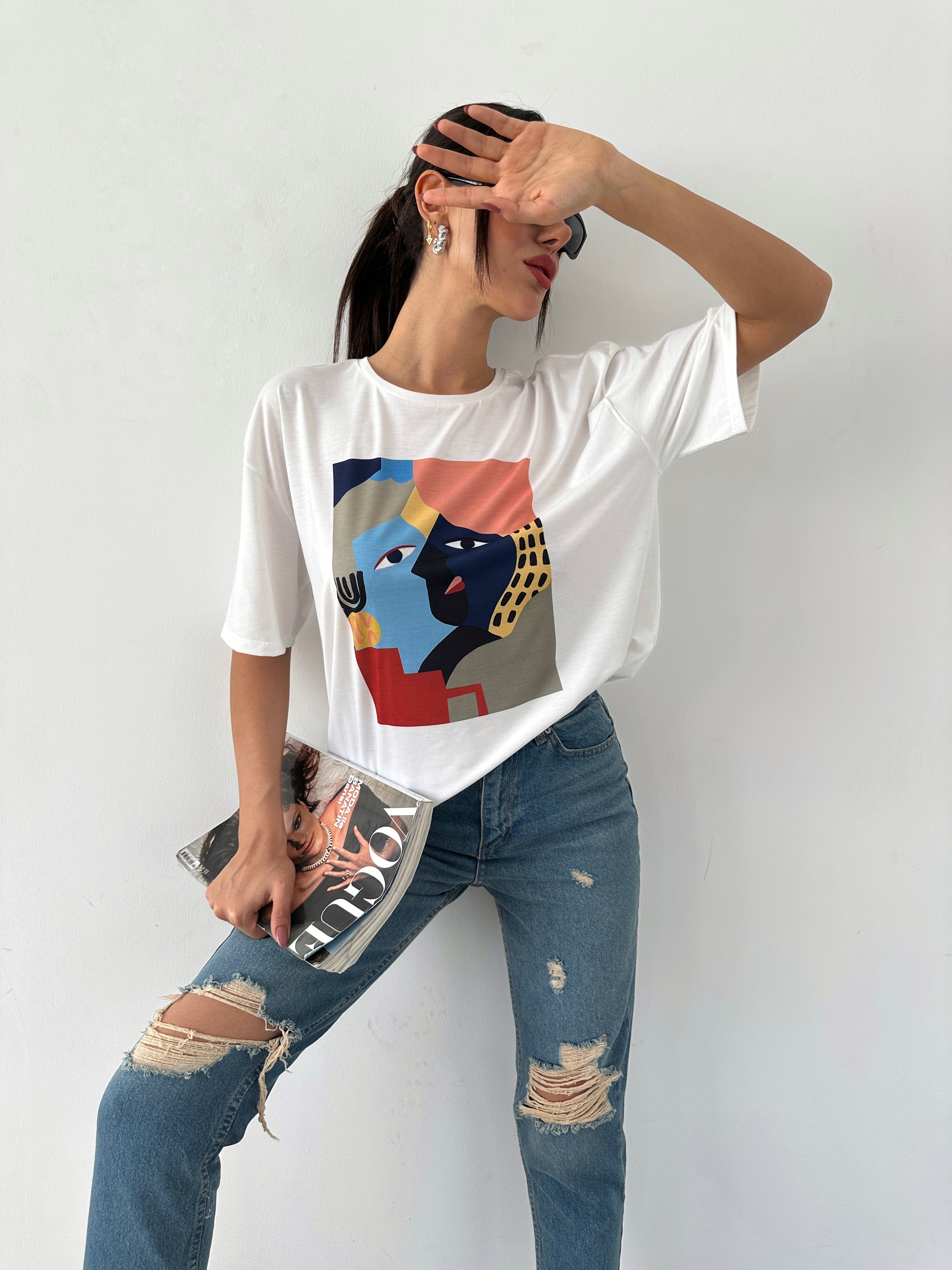 Printed Basic T-shirt