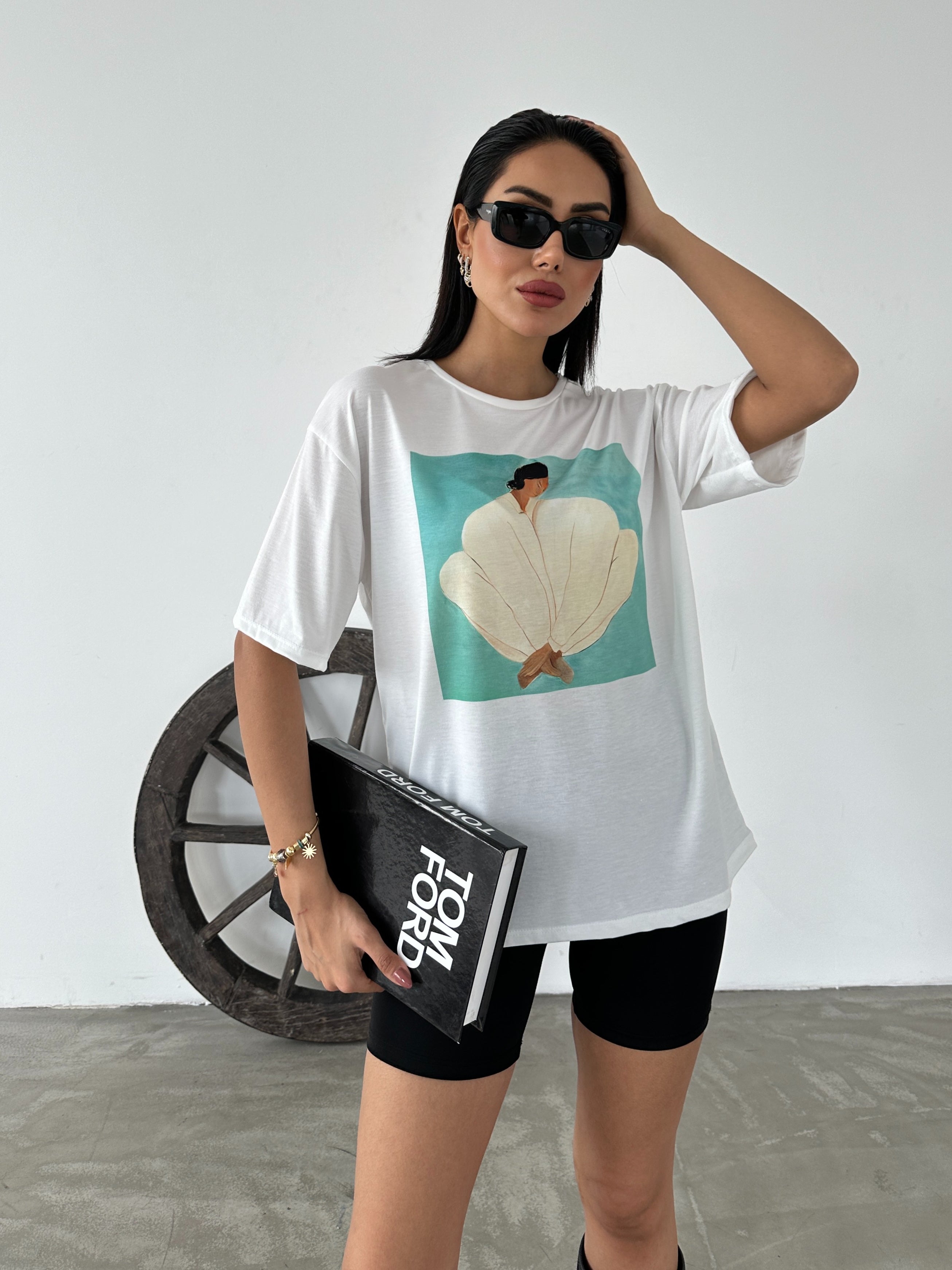 Baskılı Basic T-shirt
