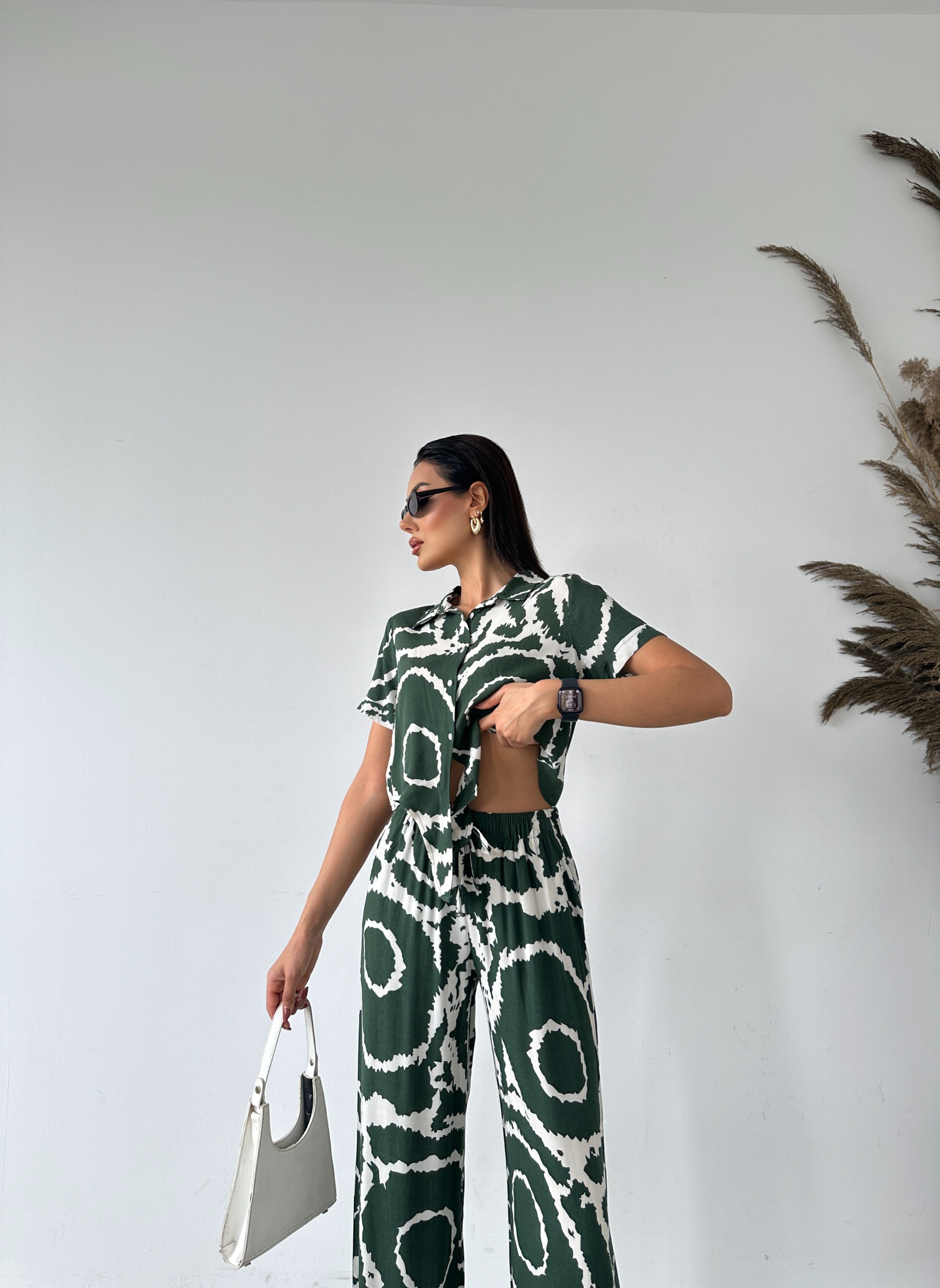 Ethnic Patterned Shirt