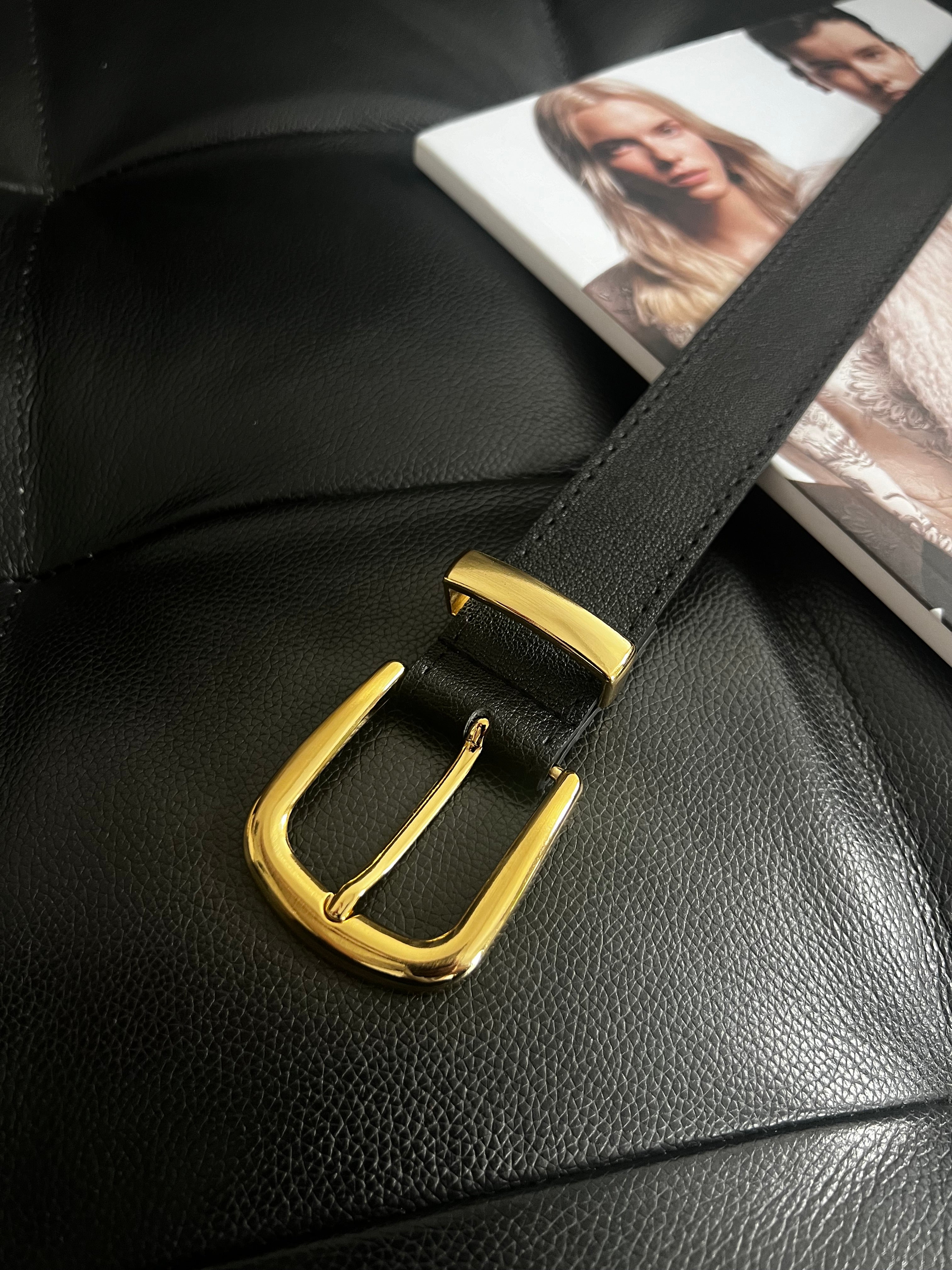 Gold Buckle Gold Bridge Belt
