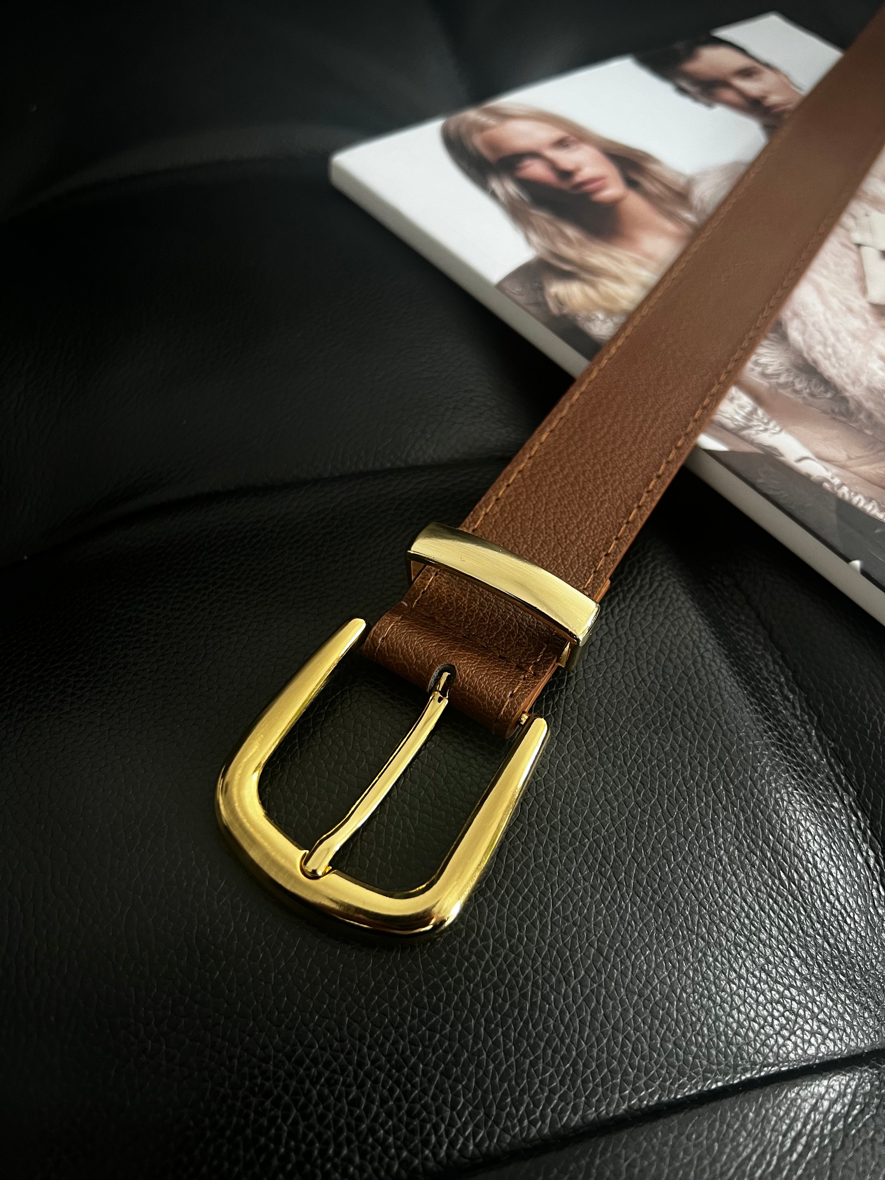 Gold Buckle Gold Bridge Belt