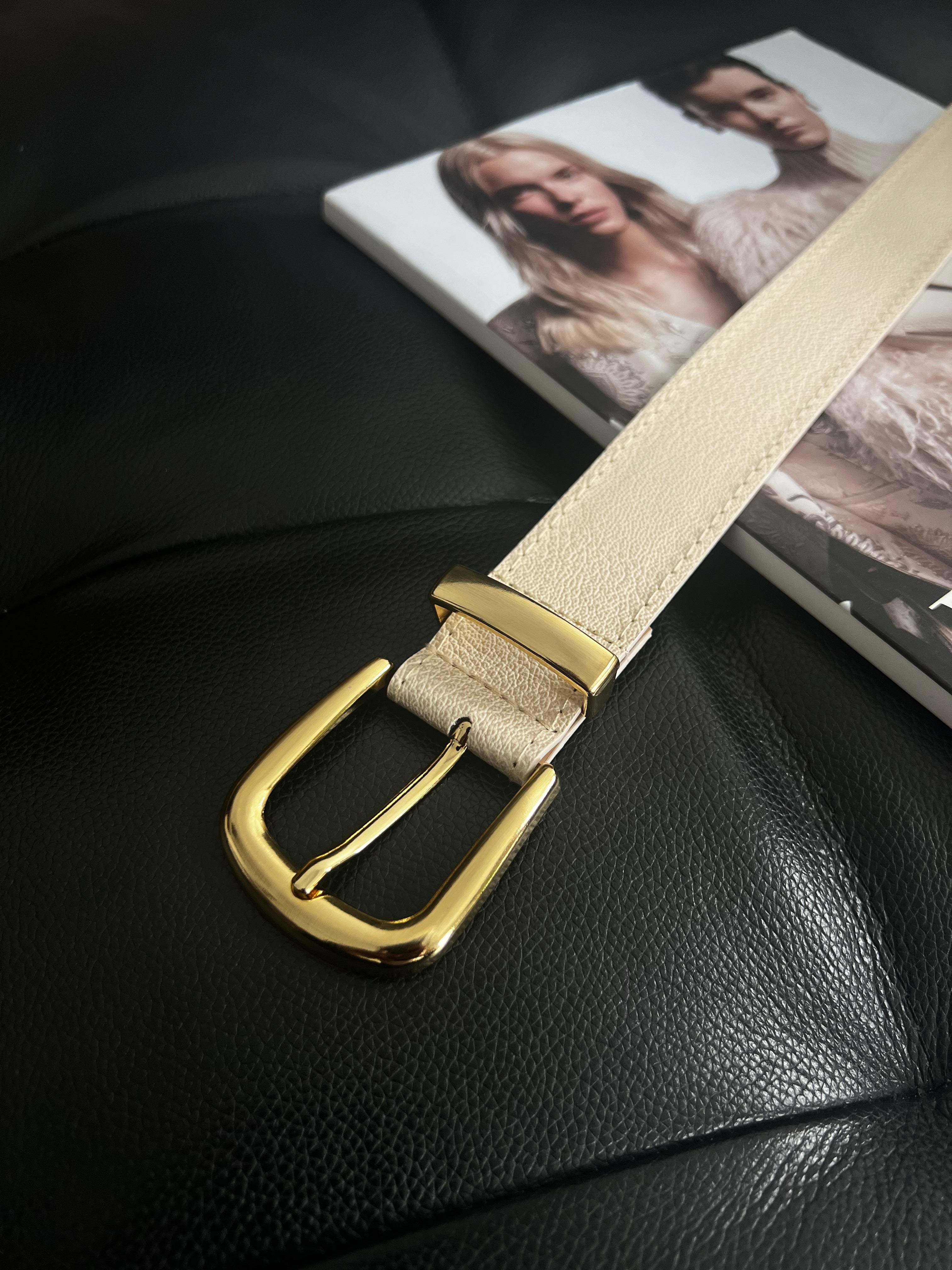 Gold Buckle Gold Bridge Belt