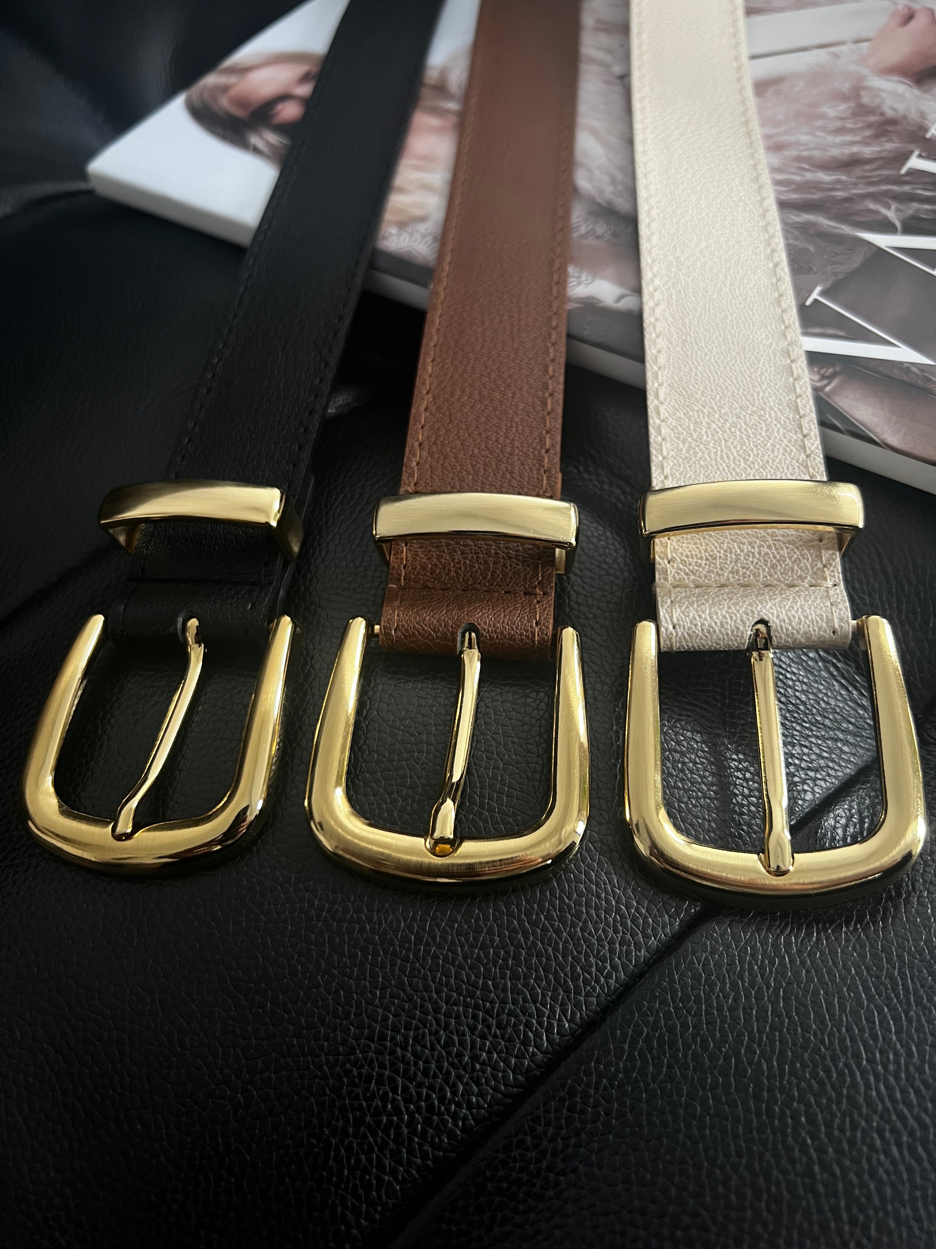 Gold Buckle Gold Bridge Belt