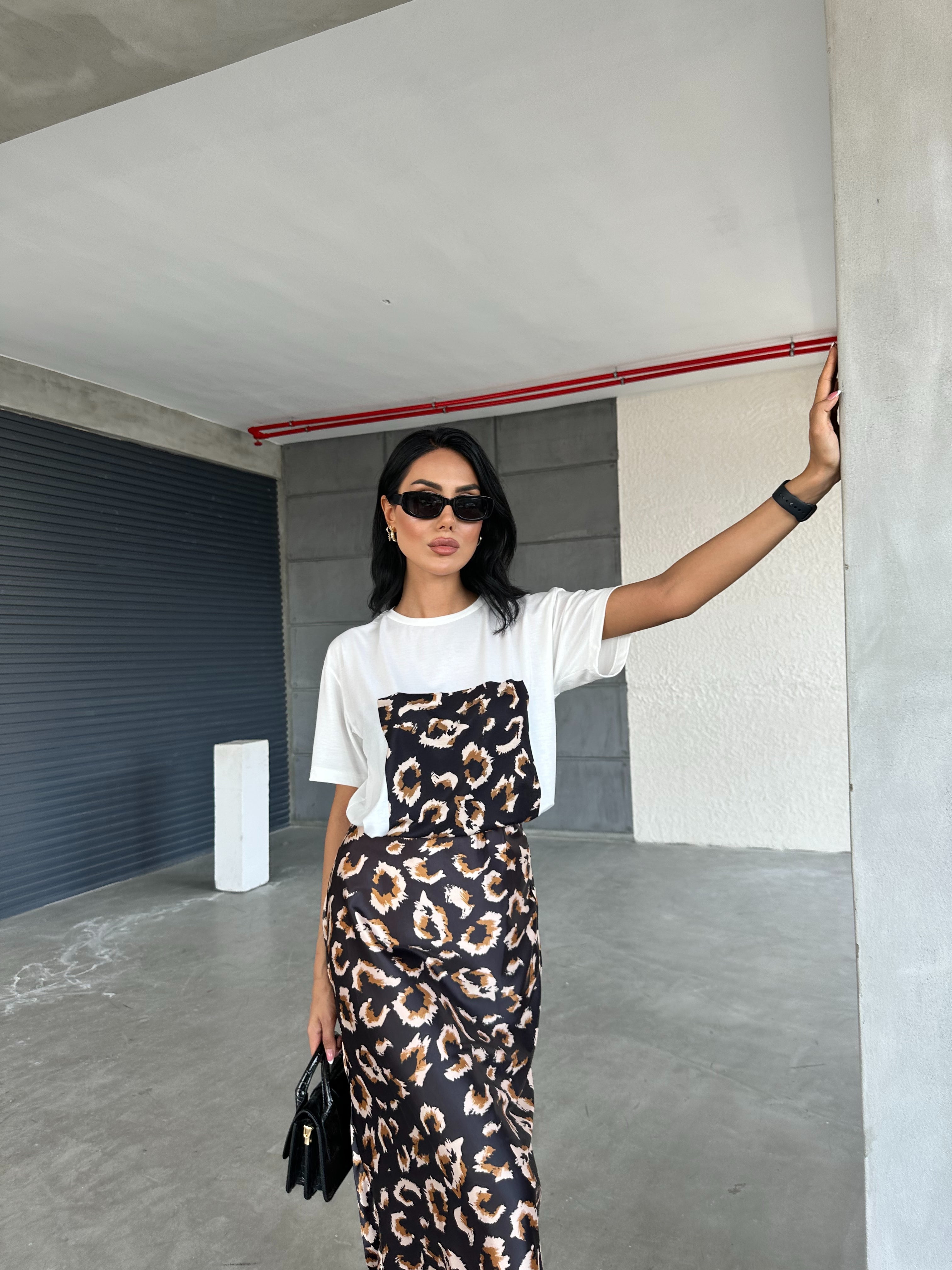 Pars Printed Basic T-shirt