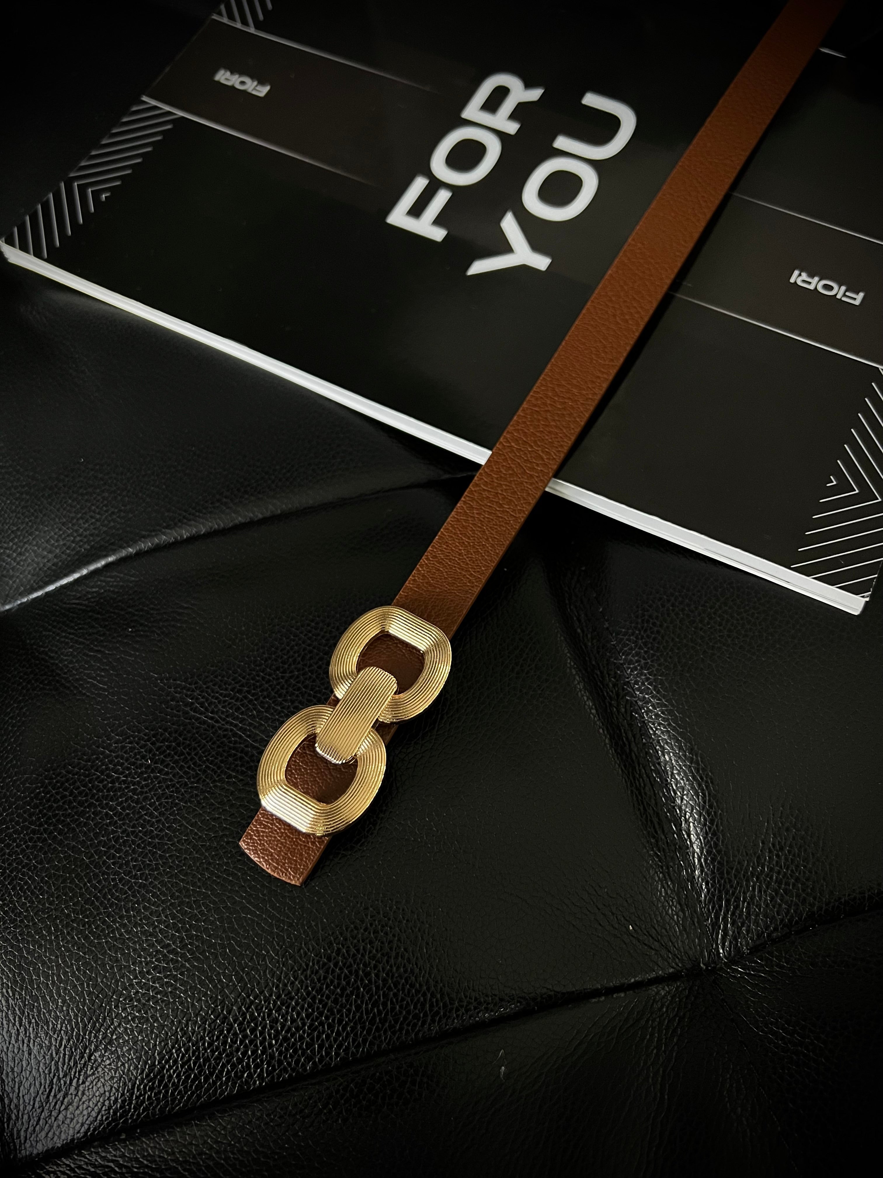 Double Buckle Women's Belt