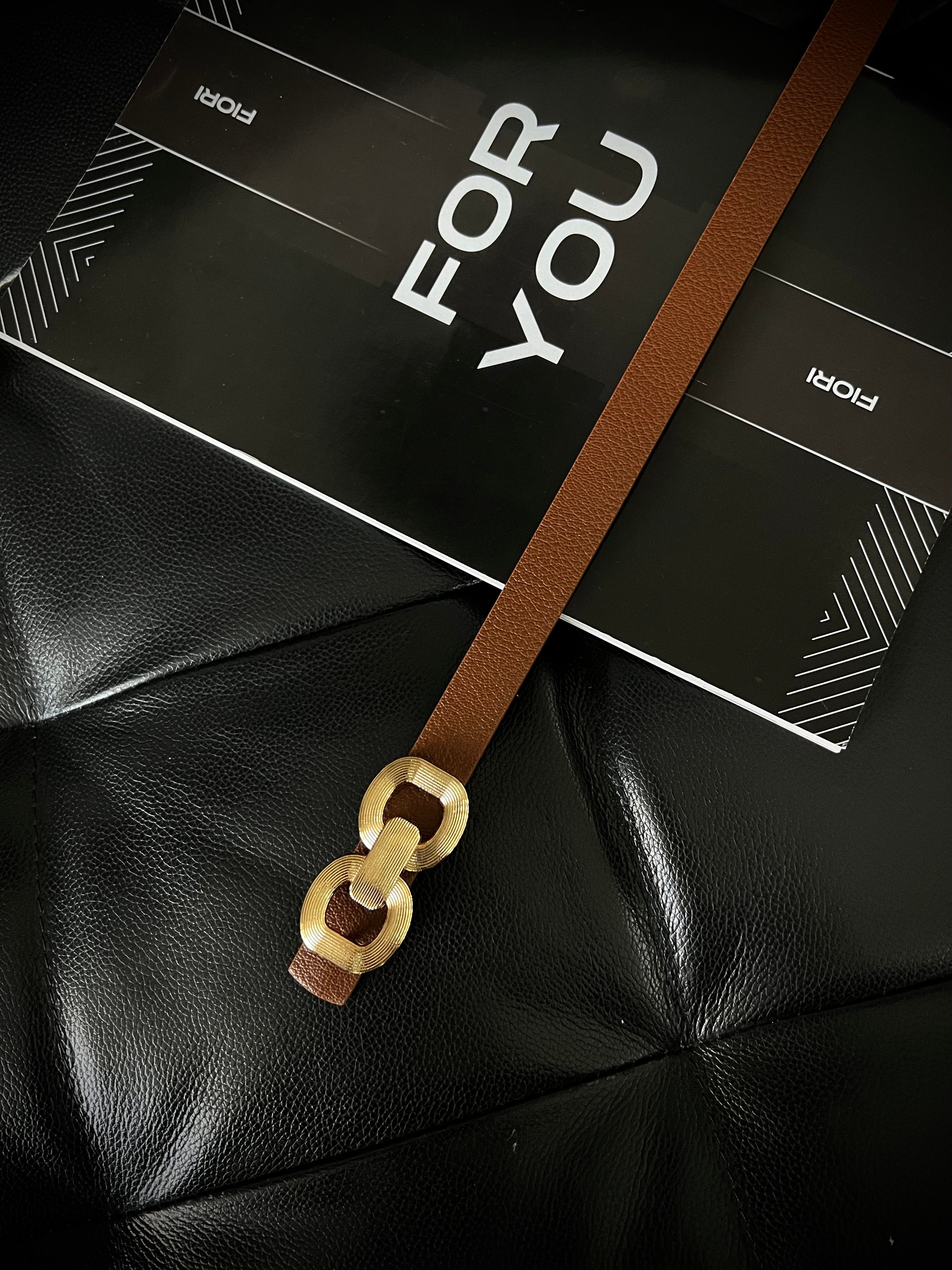 Double Buckle Women's Belt