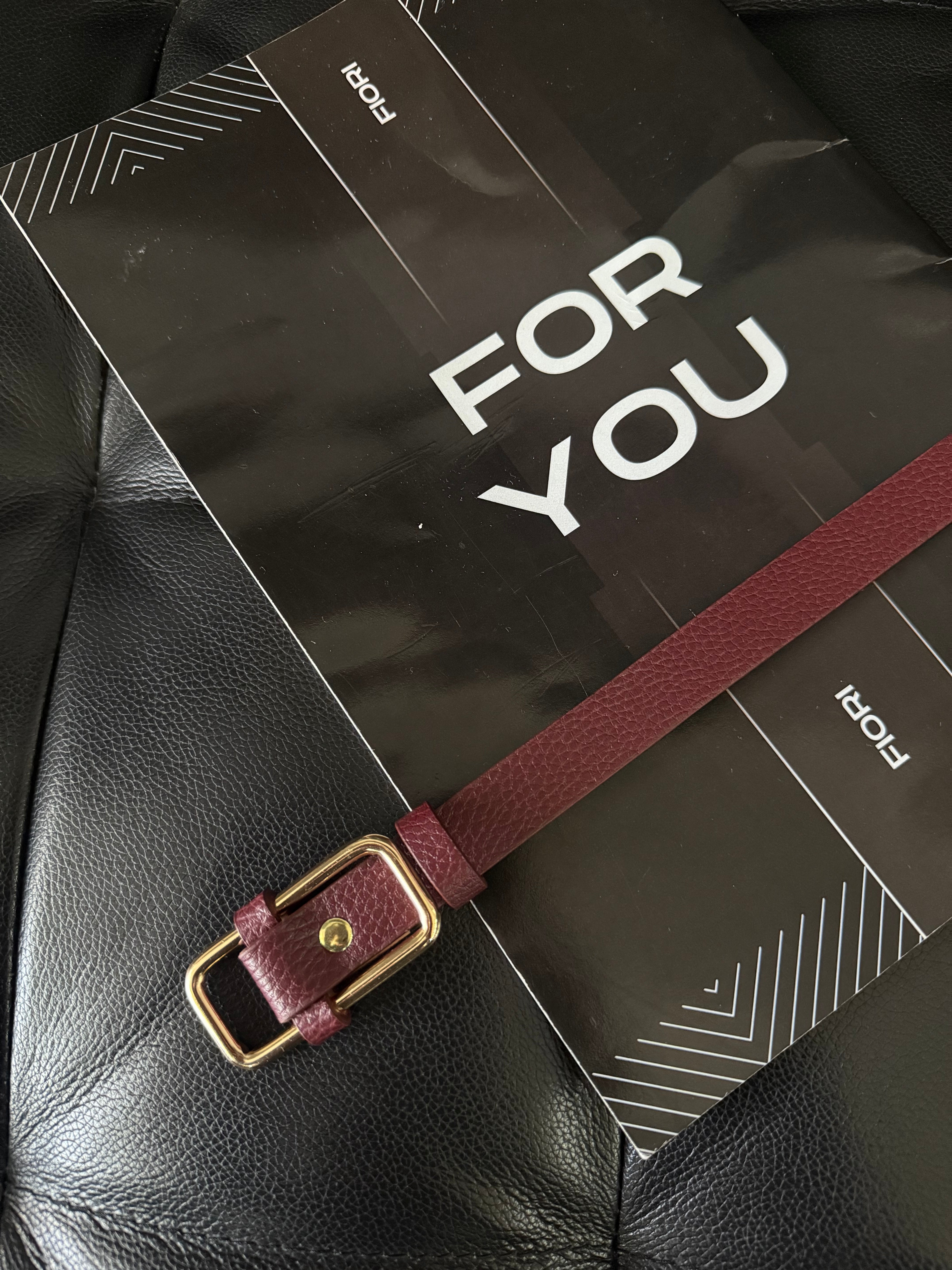 Rectangular Buckle Women's Belt