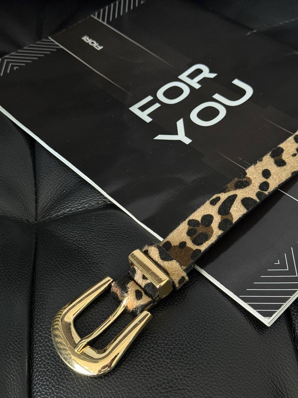 Bridge Buckle End Set Women's Belt