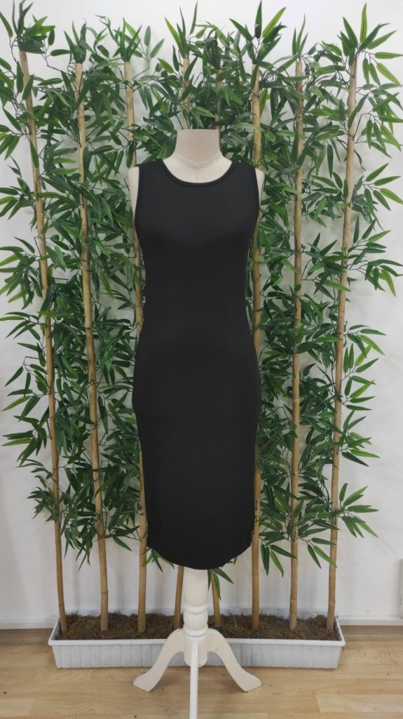 Kadın Bodycon Midi Boy Dalgıç Elbise, 26525