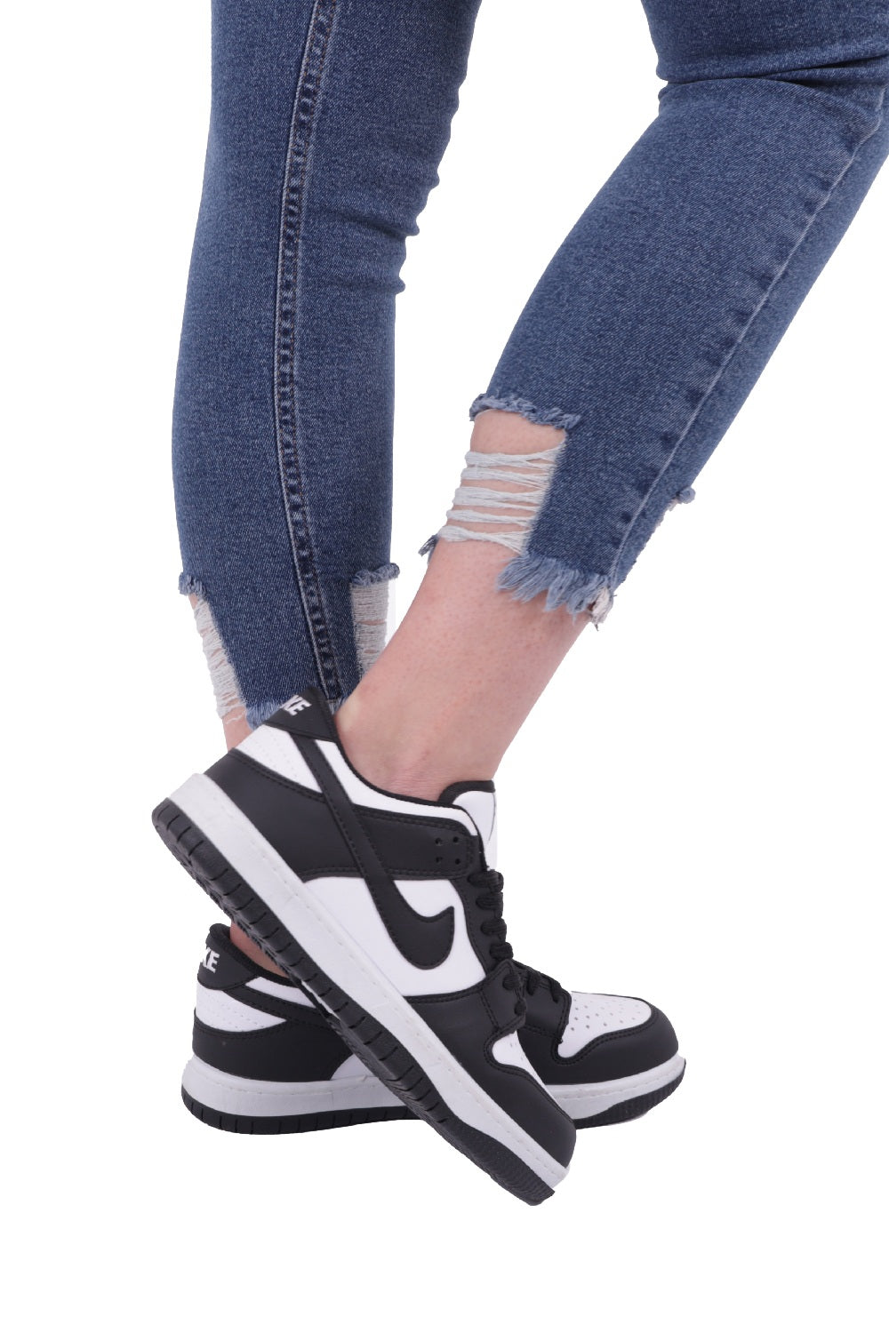 Paçası Skinny Pantolon - Orta Mavi Kot - (26-31) - 6