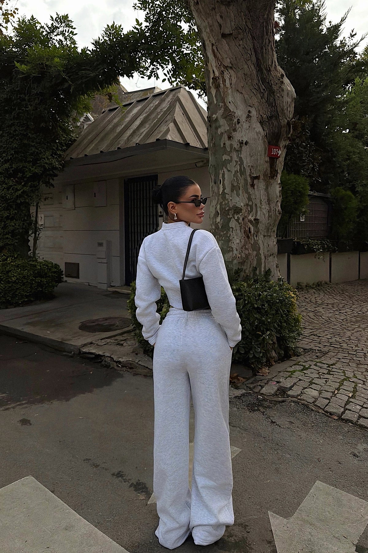 Gri Doutzen Eşofman Takım
