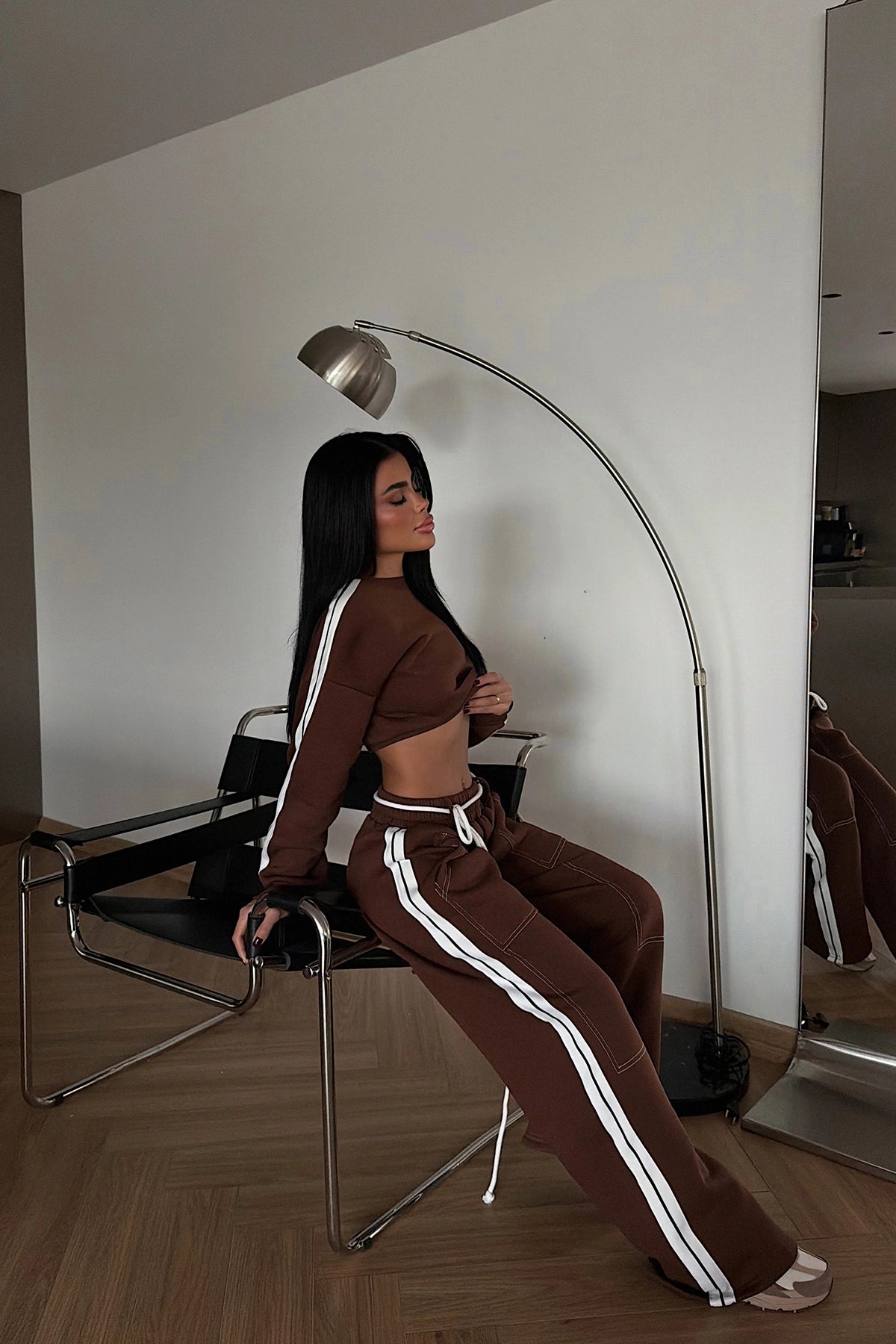 Kahverengi Rinaldi Eşofman Takımı