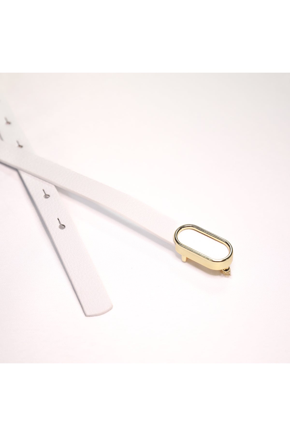 Ithal Oval Gold Tokalı Ince Kemer, Pantolon Kemeri, Gömlek Kemeri, Ceket Kemeri