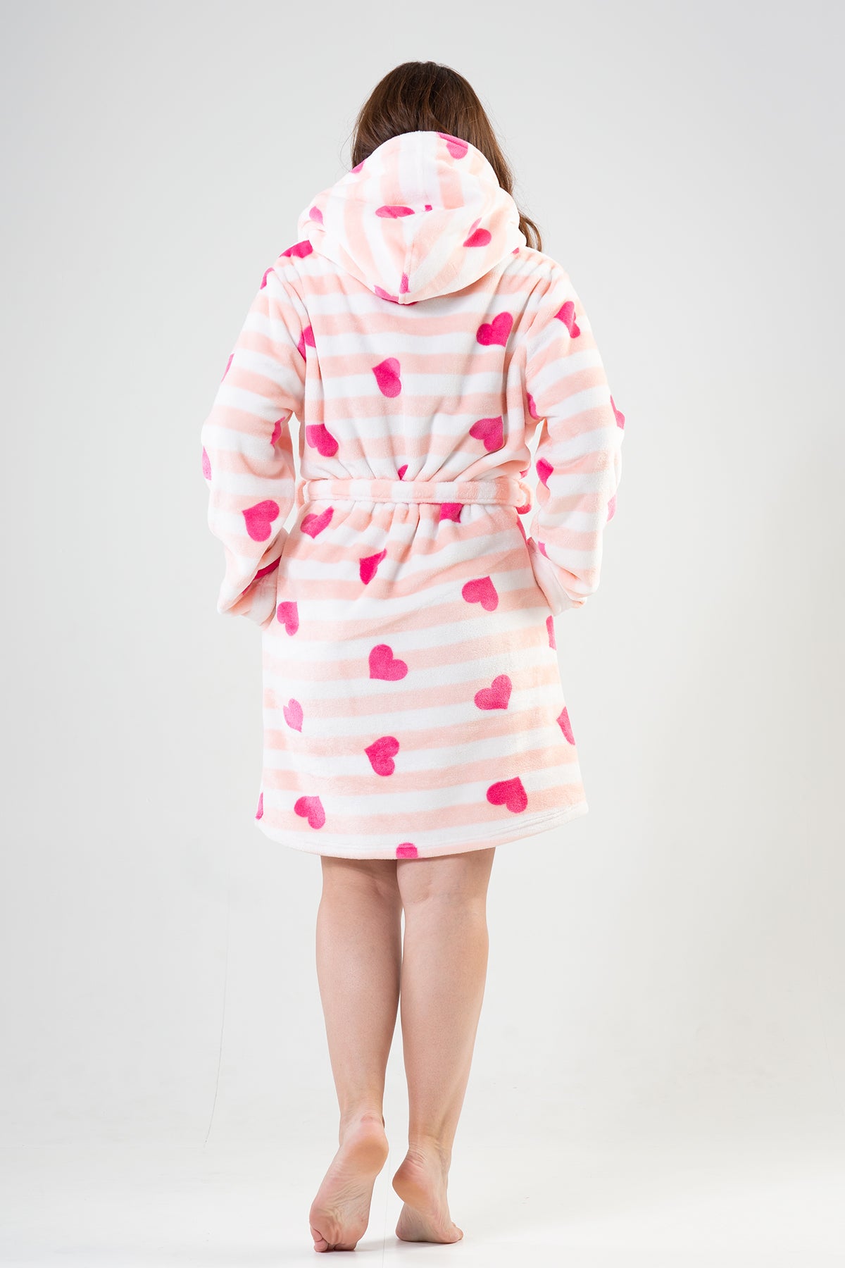 BAYAN SOFT XXL KAPSONLU UZUN KOL CEPLI KISA SABAHLIK