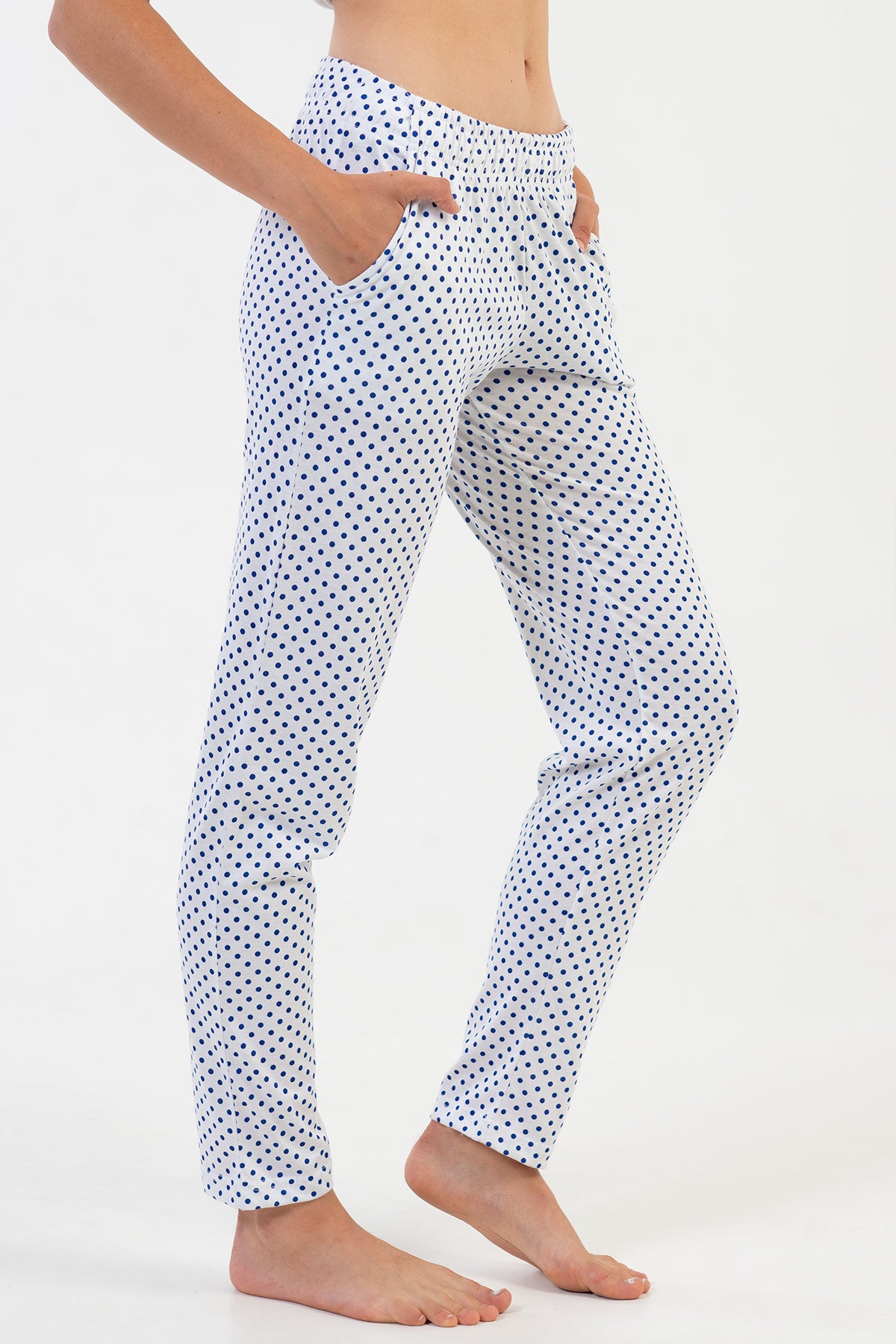 KADIN P.SUPREM CEPLI TEK ALT PIJAMA