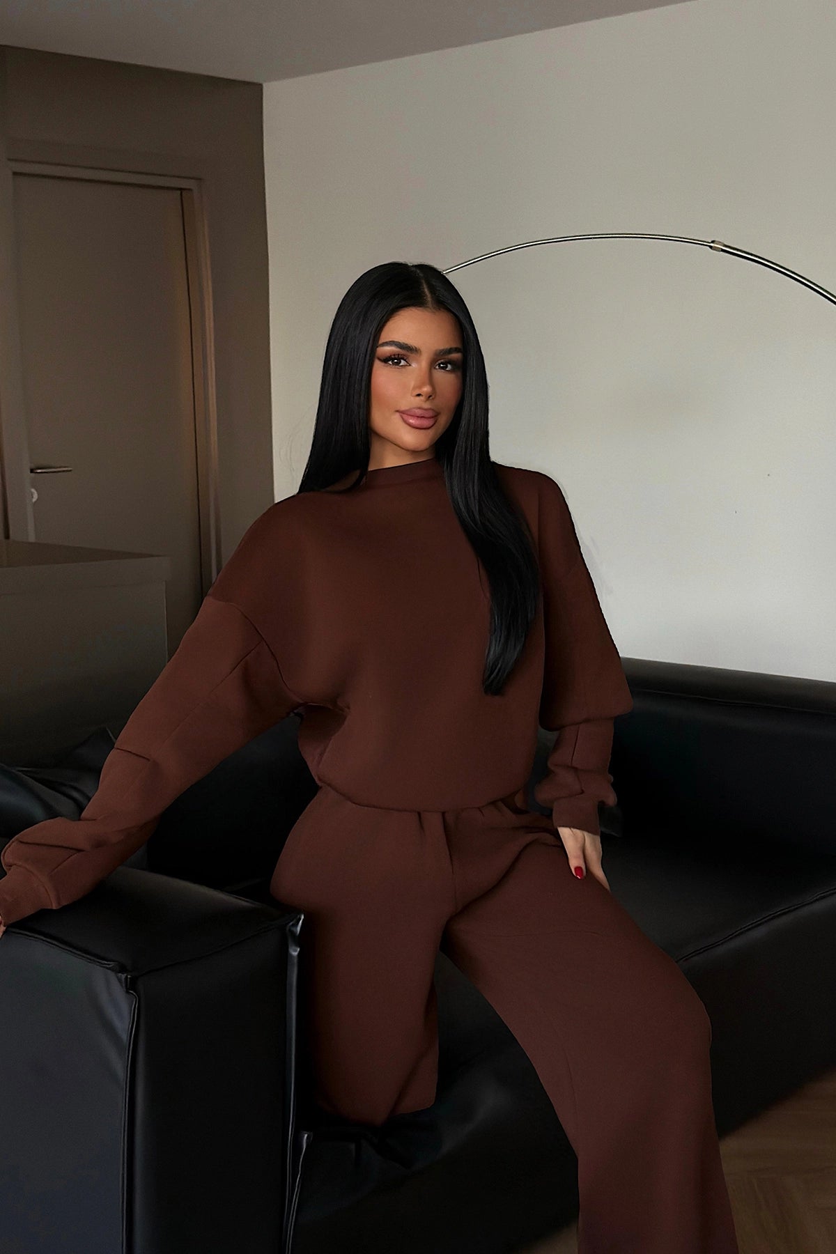 Kahverengi Eşofman Takım XS