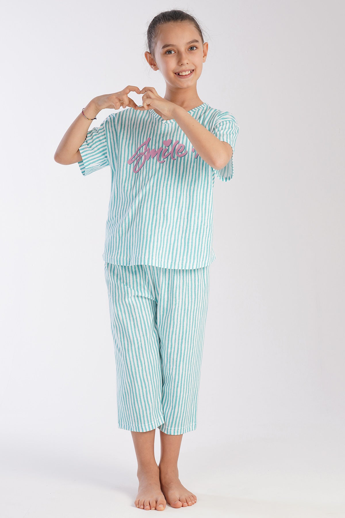 Kids' Girl Smile Capri Set