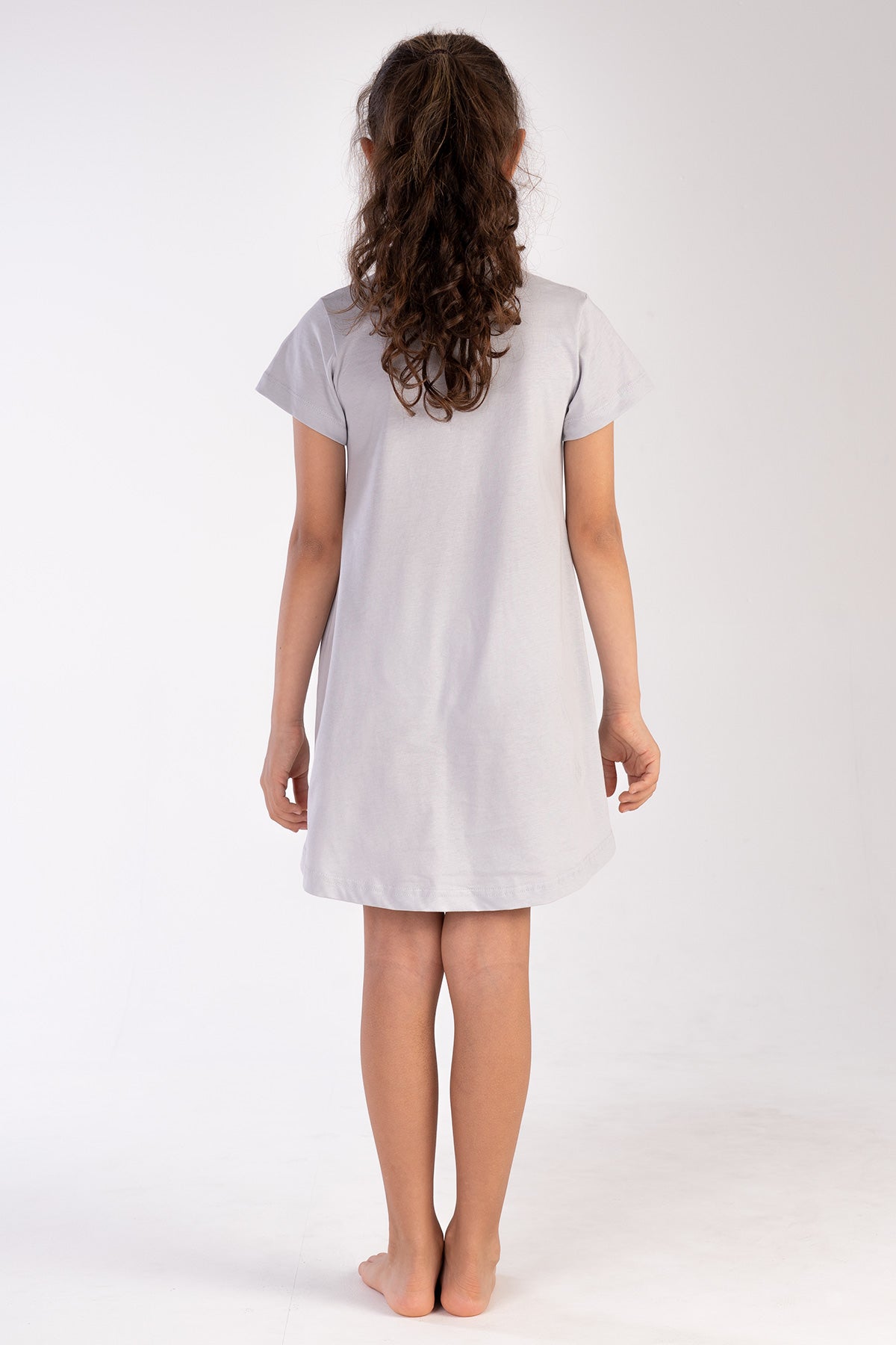 KIZ COCUK P.SUPREM O YAKA KISA KOL ETEGI OVAL TUNIK(11-12/15-16)