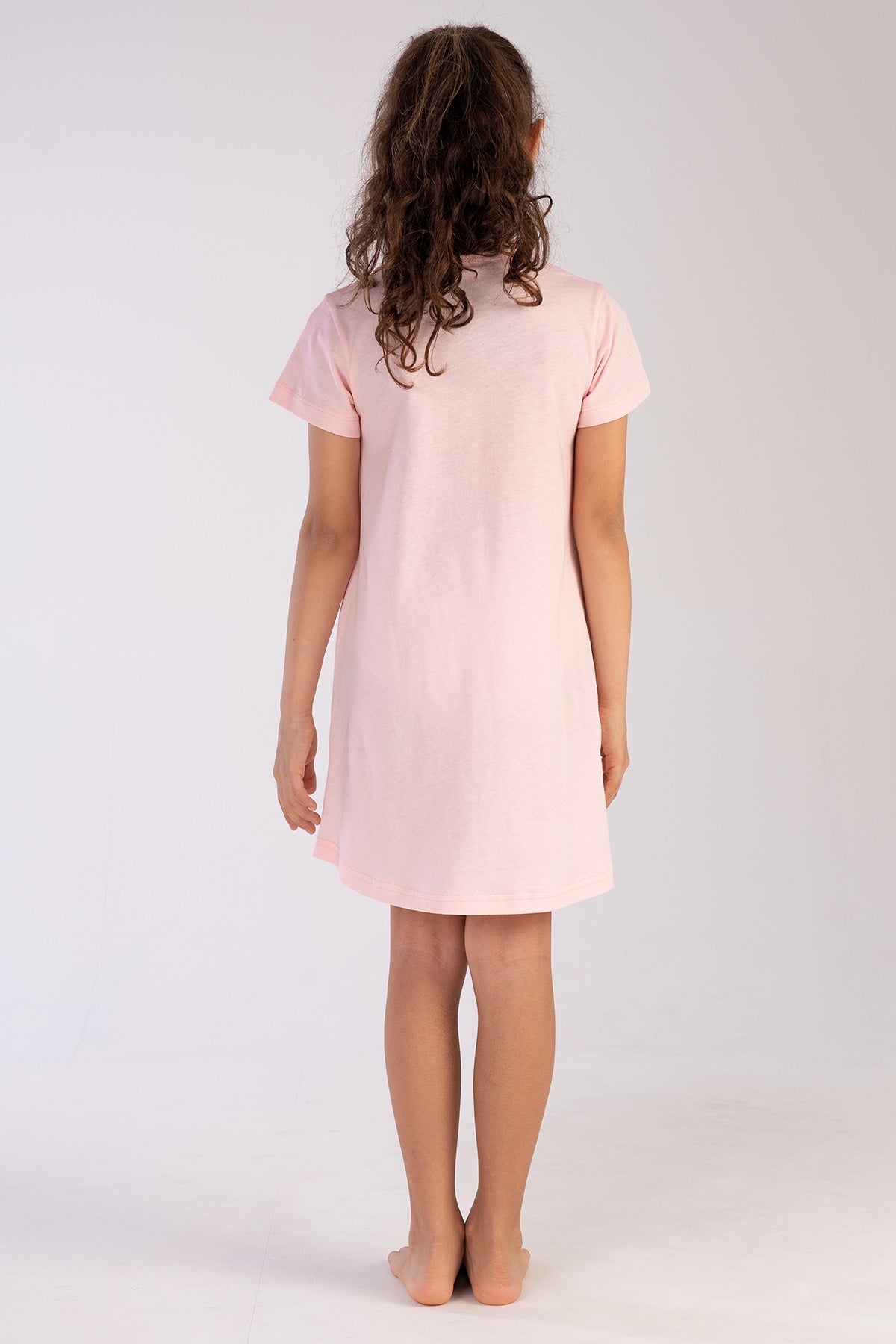 KIZ COCUK P.SUPREM O YAKA KISA KOL ETEGI OVAL TUNIK(11-12/15-16)