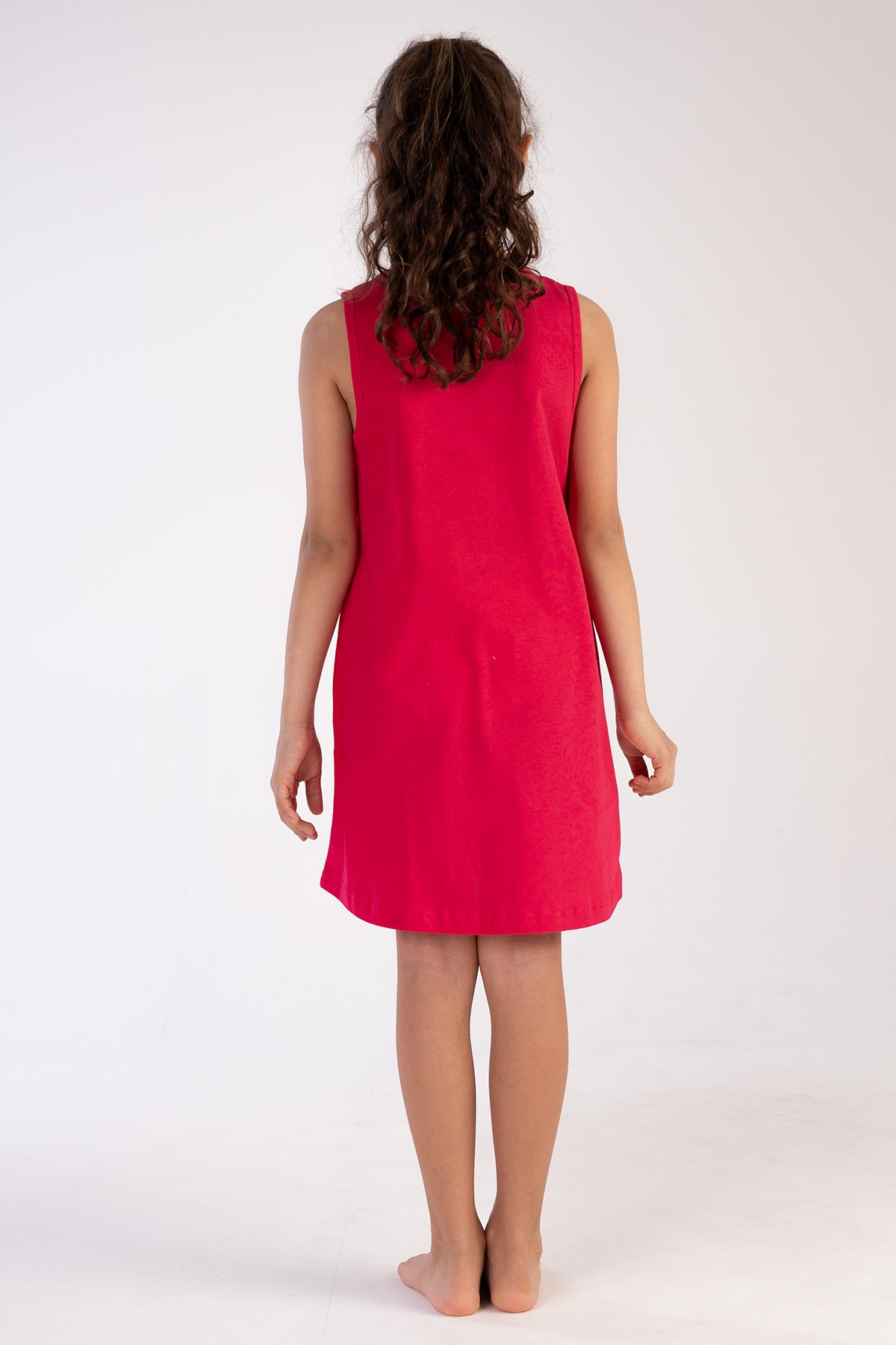 KIZ COCUK P.SUPREM KALIN ASKILI ETEGI OVAL TUNIK(3-4/9-10)