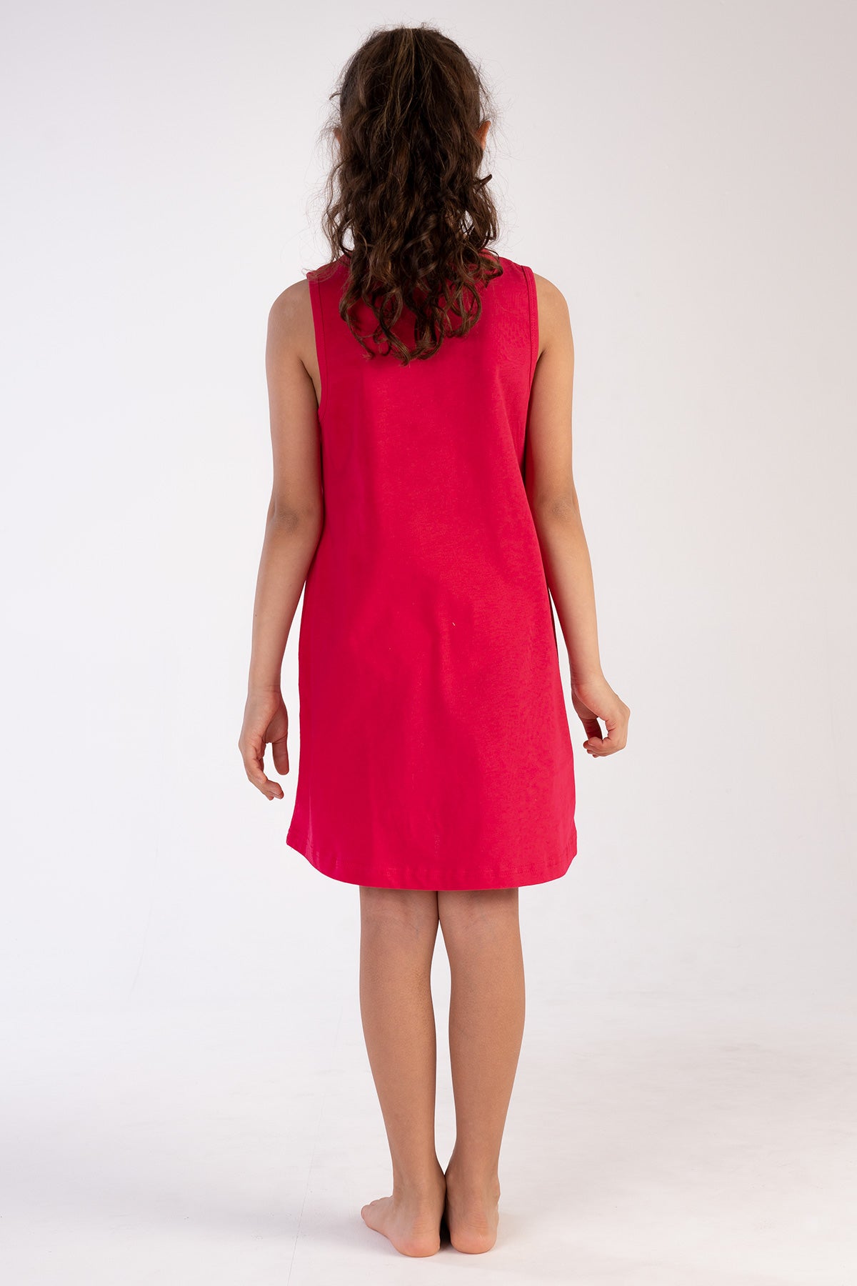 KIZ COCUK P.SUPREM KALIN ASKILI ETEGI OVAL TUNIK(11-12/15-16) - 18-1760TCX