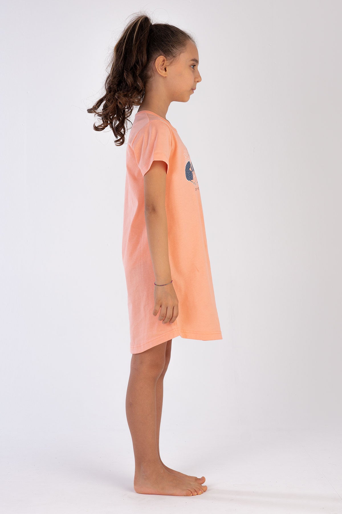 KIZ COCUK P.SUPREM O YAKA KISA KOL ETEGI OVAL TUNIK(11-12/15-16)