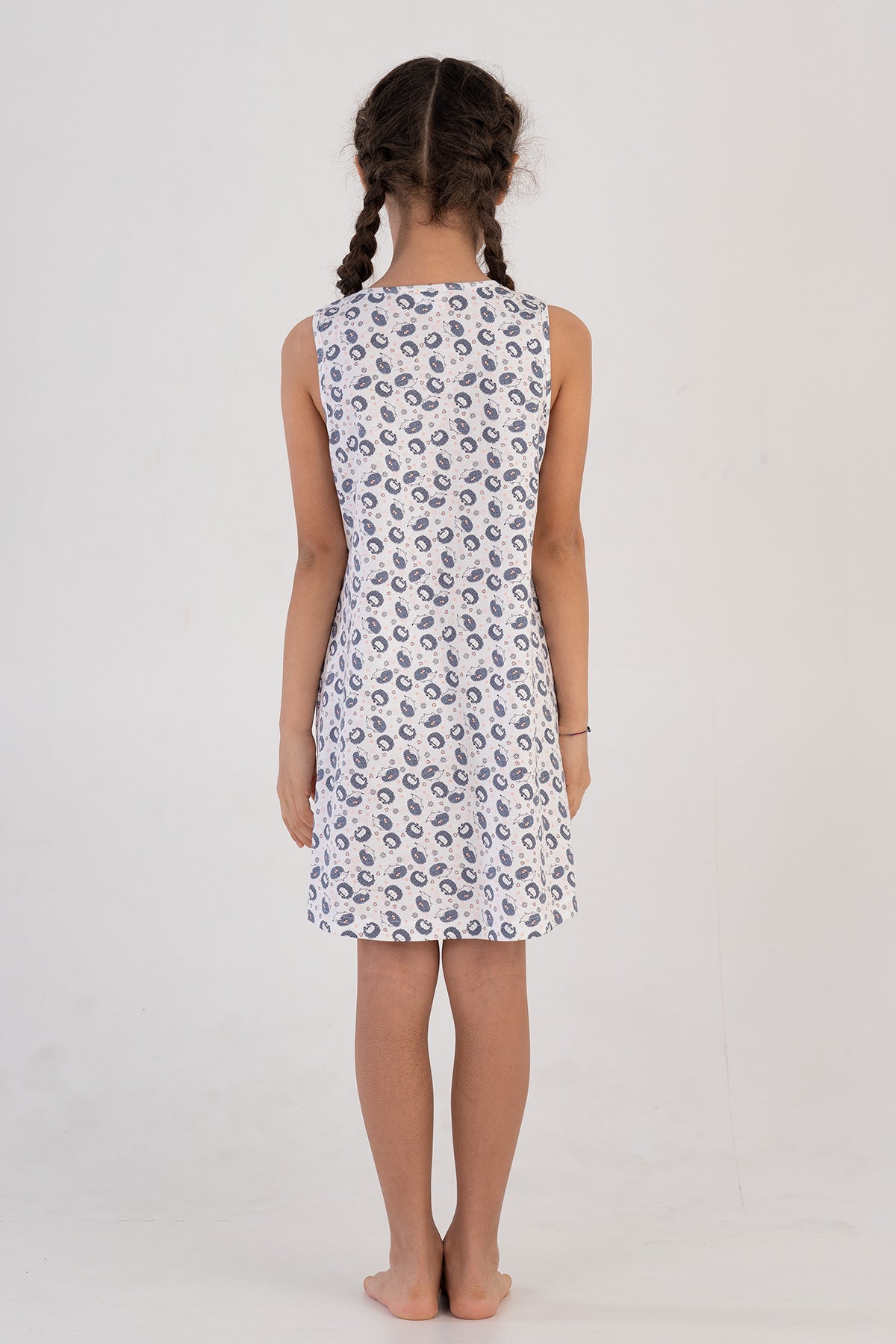 KIZ COCUK P.SUPREM KALIN ASKILI ETEGI OVAL TUNIK(3-4/9-10)