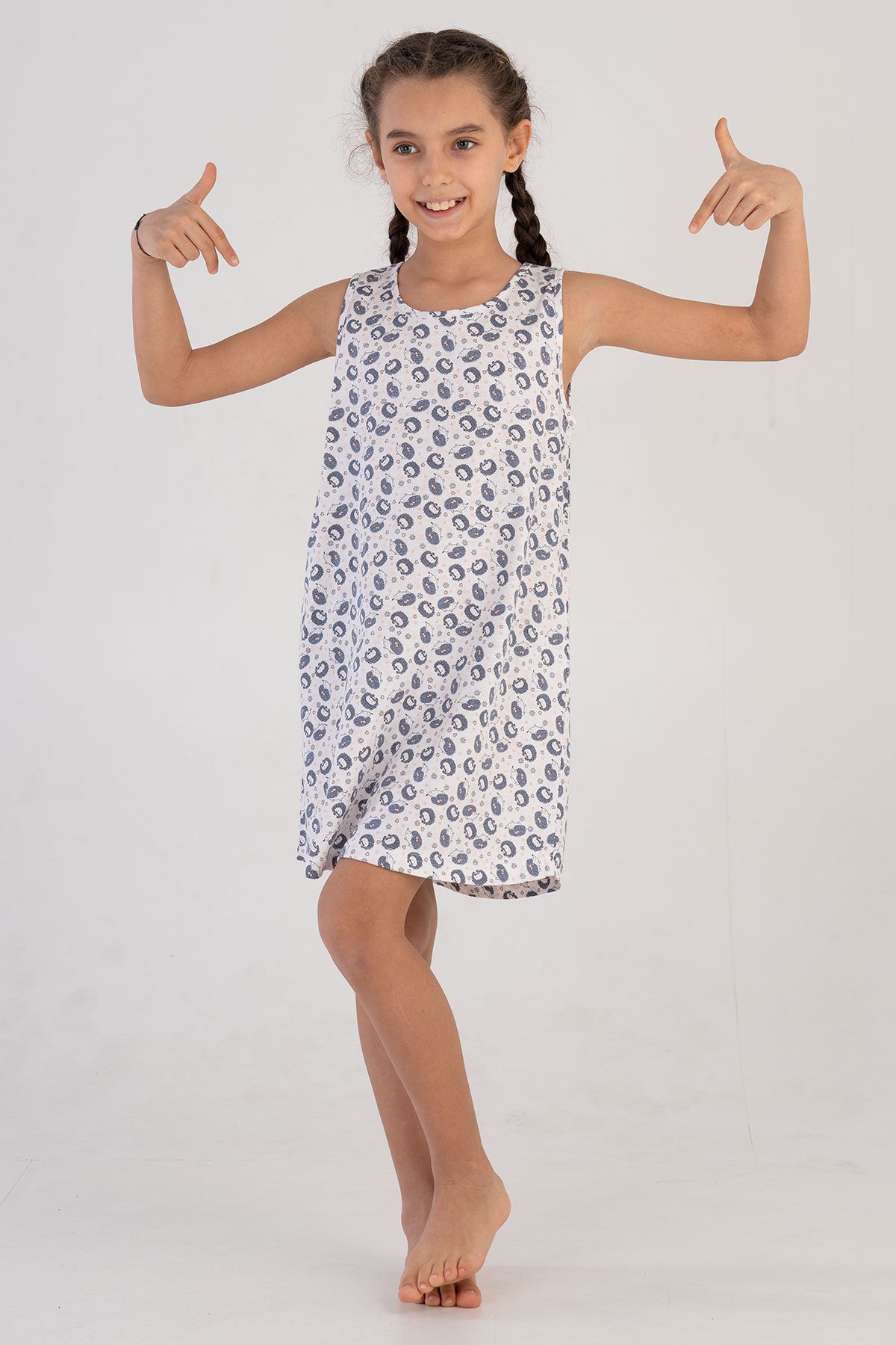 KIZ COCUK P.SUPREM KALIN ASKILI ETEGI OVAL TUNIK(11-12/15-16)